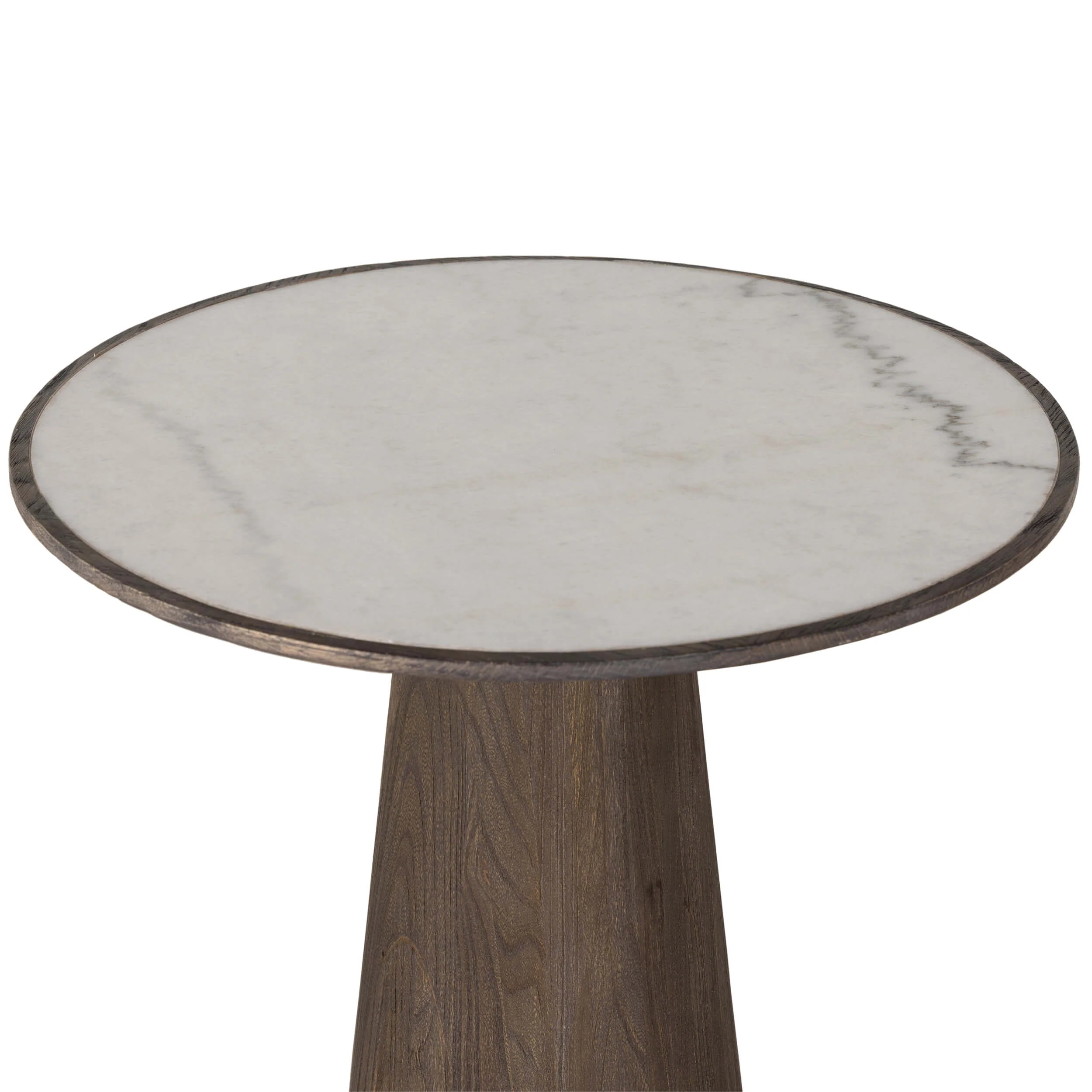 Skye End Table, White Marble by Four Hands - Image 4