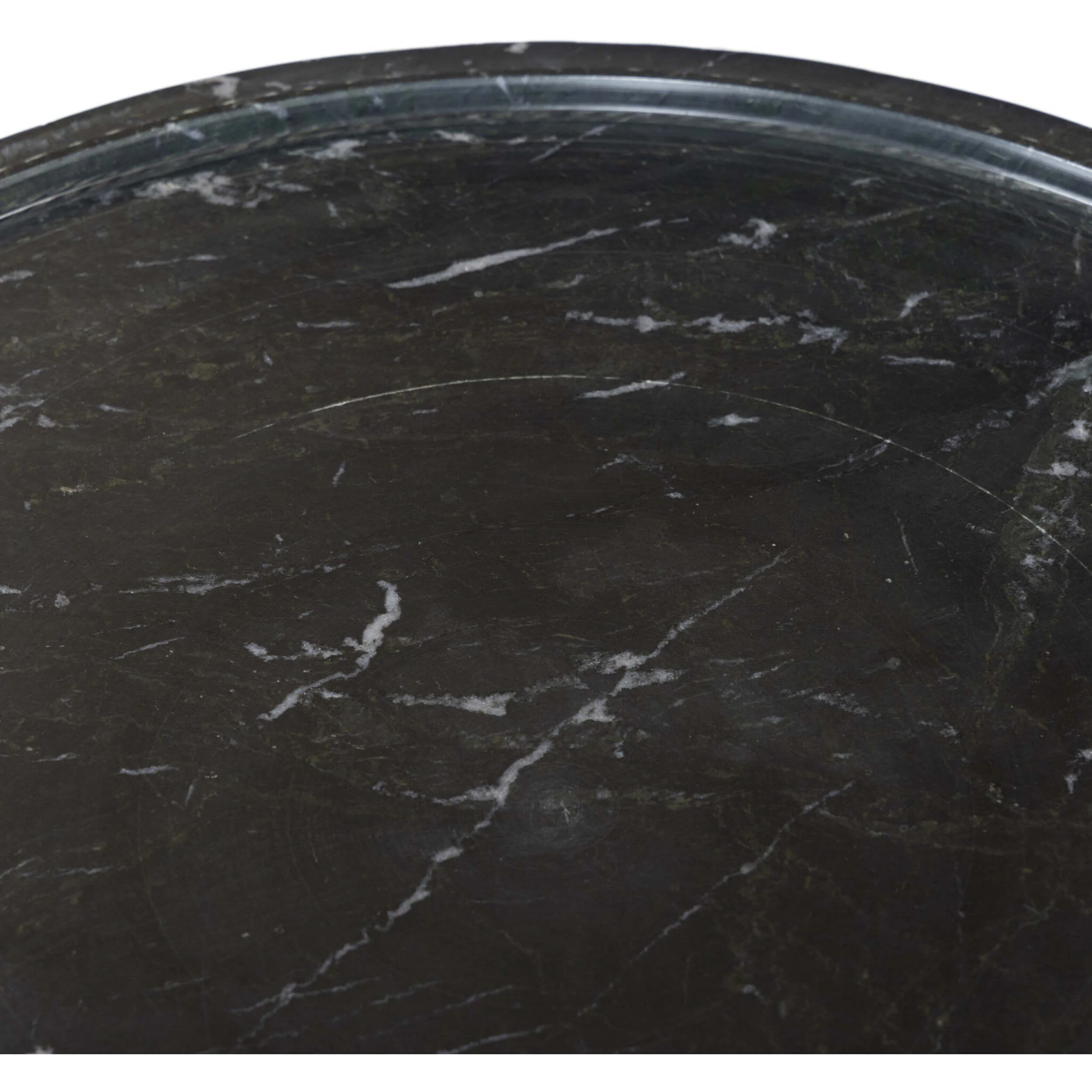 Skylar End Table, Black Marble by Four Hands - Image 3