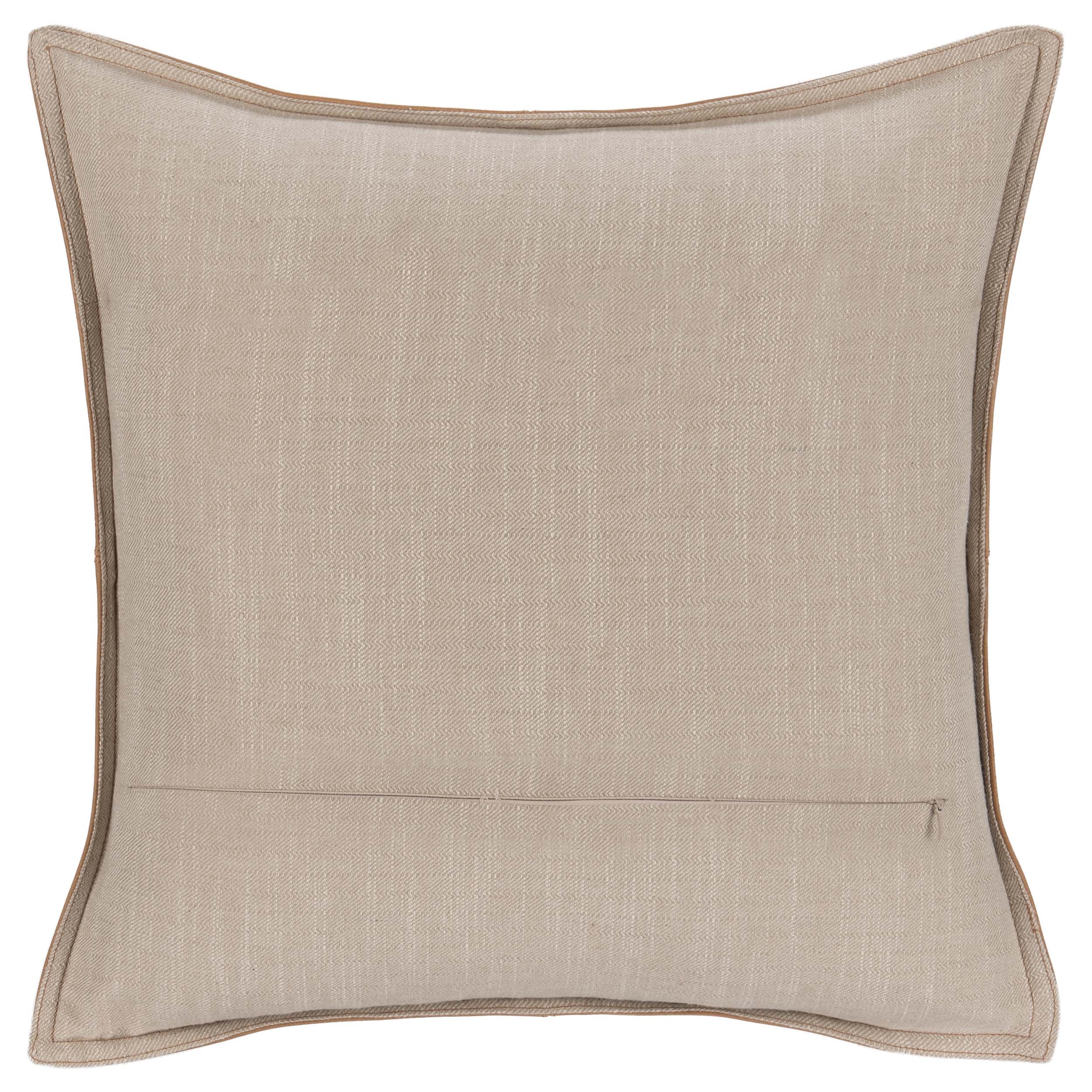 SLD Leather Pillow, Dumont Chestnut - Image 4