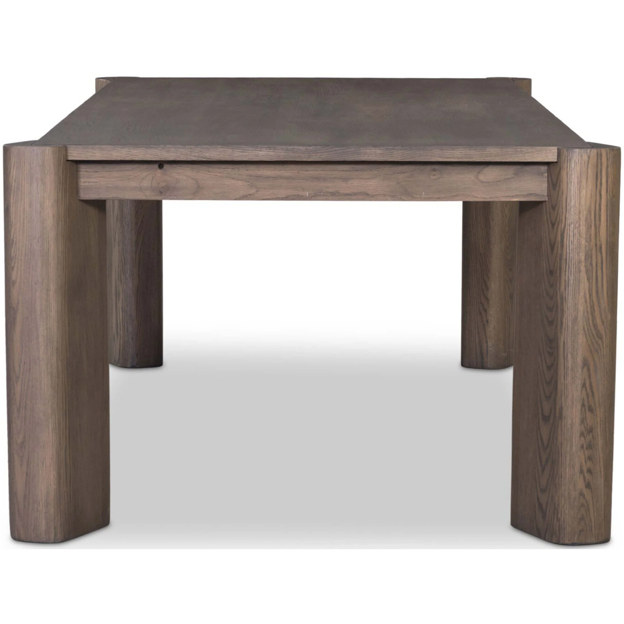 Soho Dining Table, Aged Natural Oak by Four Hands - Image 4