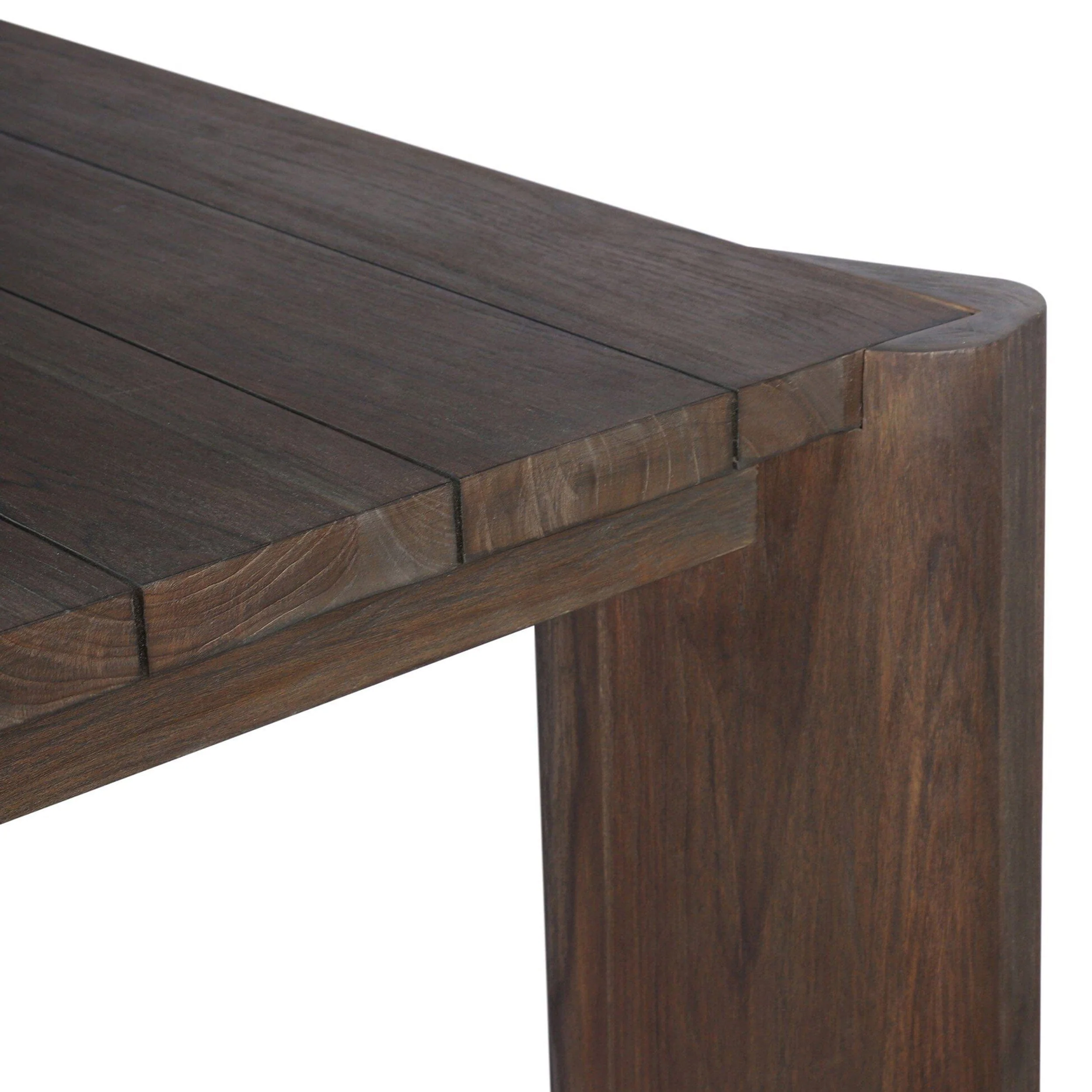 Soho Outdoor Dining Table, Saddle Brown by Four Hands - Image 11