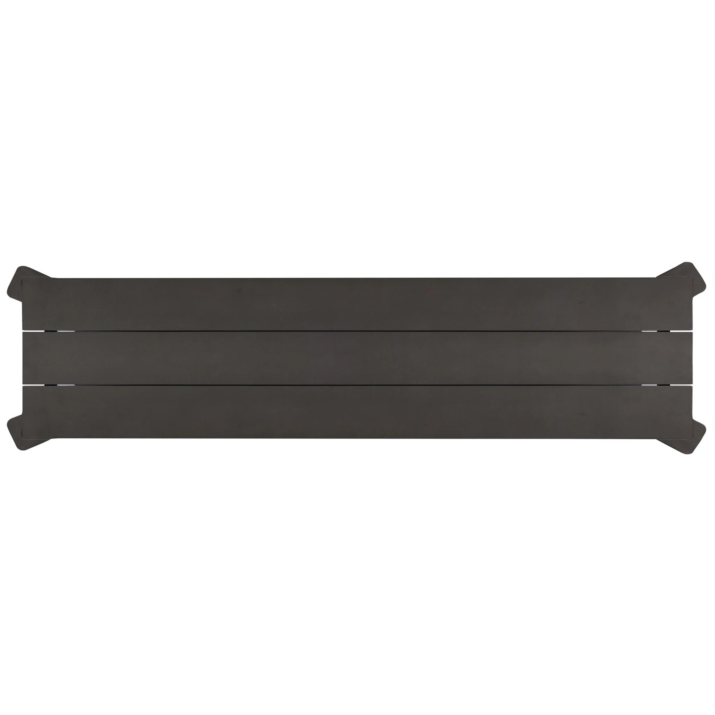 Soho Outdoor Metal Console Table, Bronze - Image 4