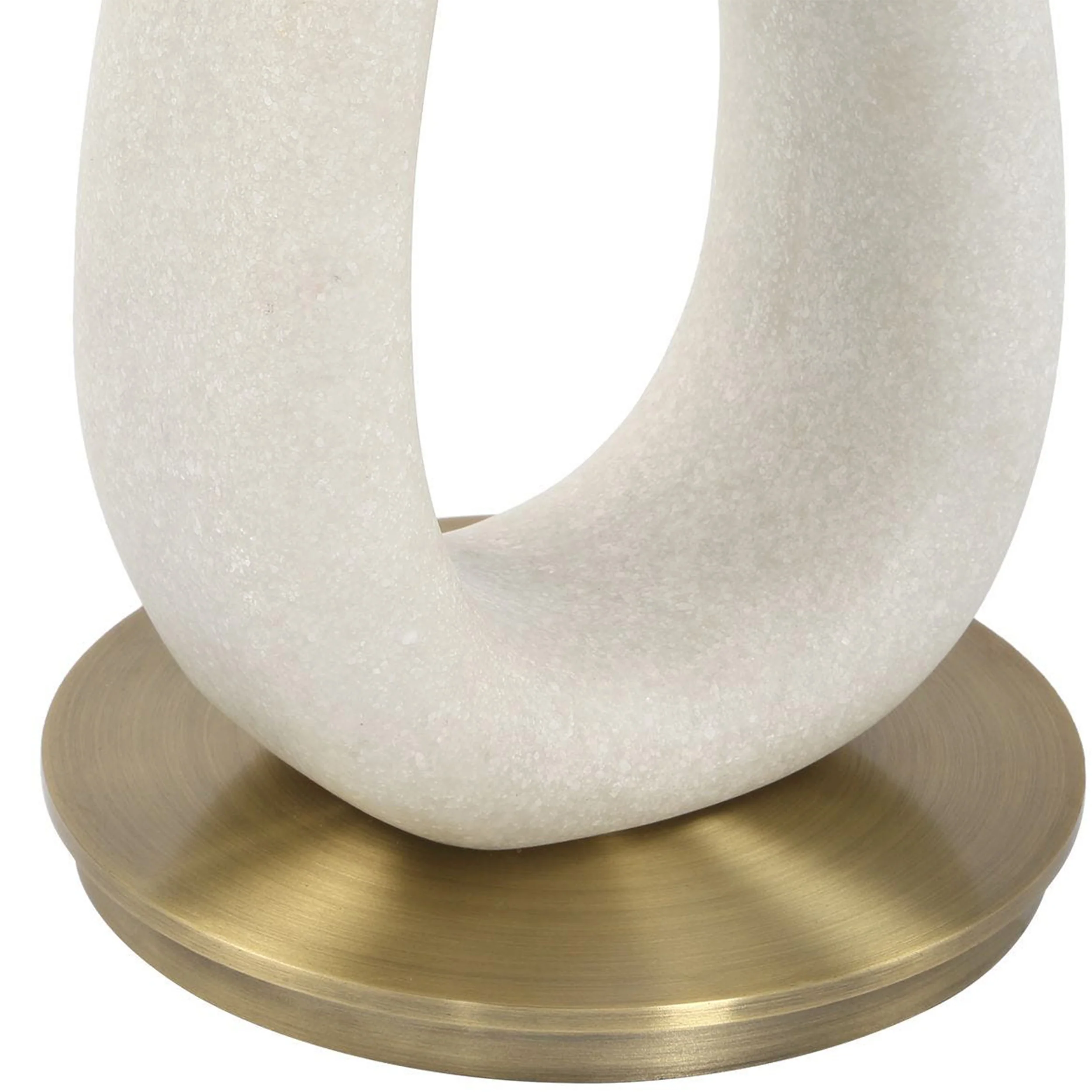 Sonia Accent Table, Antique Brass - Image 5