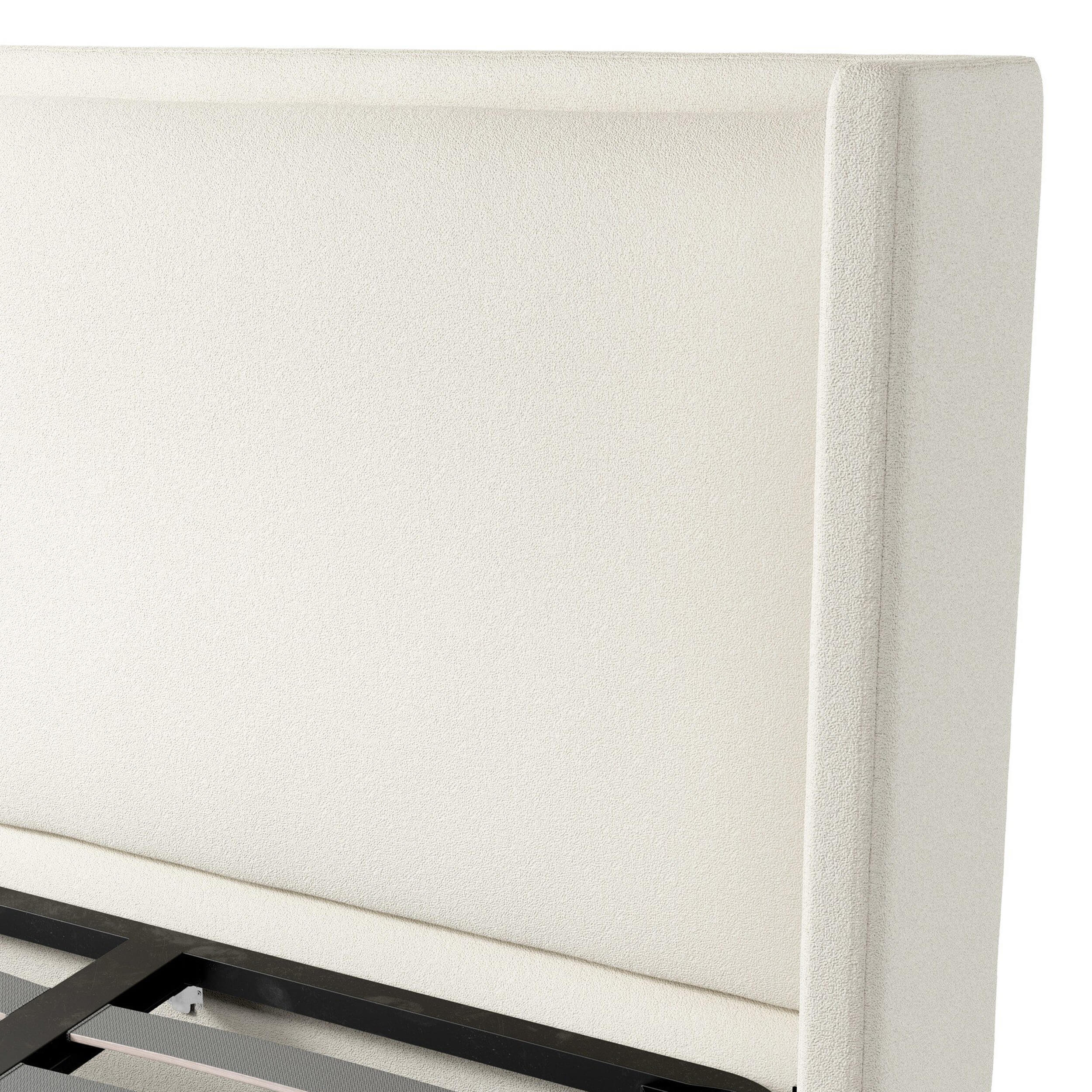 Sophia Bed, Portland Cream by Four Hands - Image 4