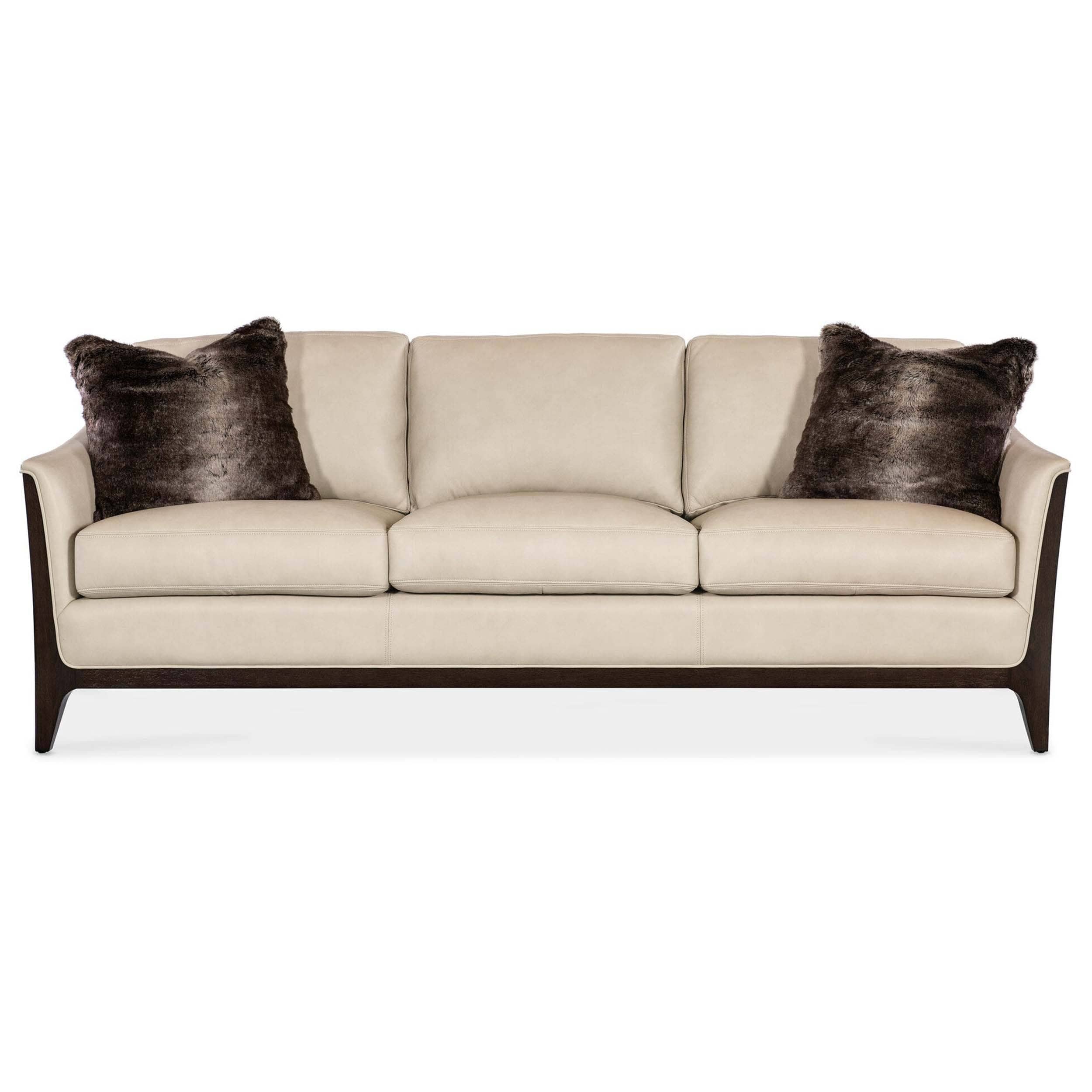 Sophia Leather Sofa, Aline Stonewash - Image 2