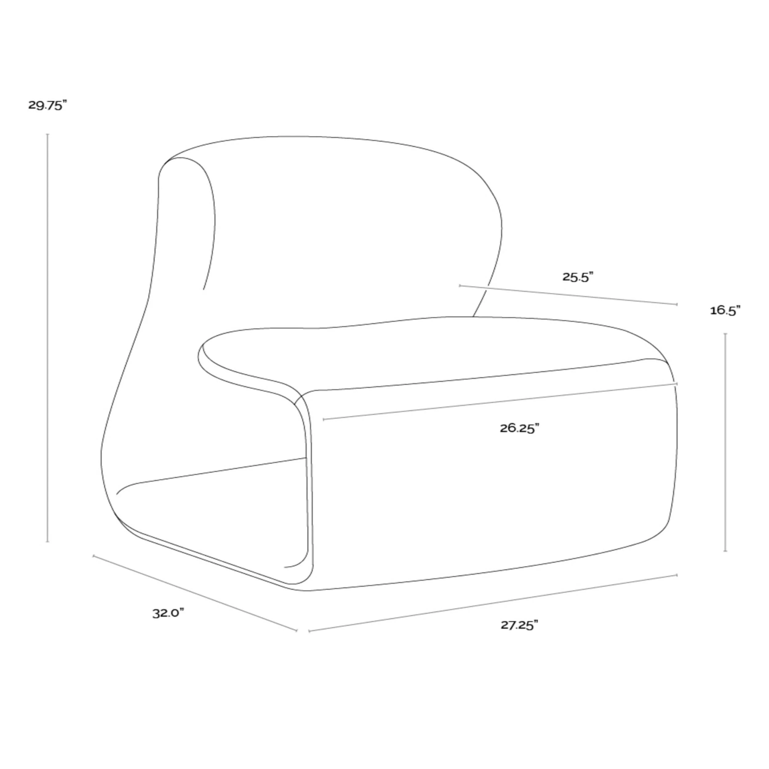 Sophiene Chair, Abbington Black - Image 5