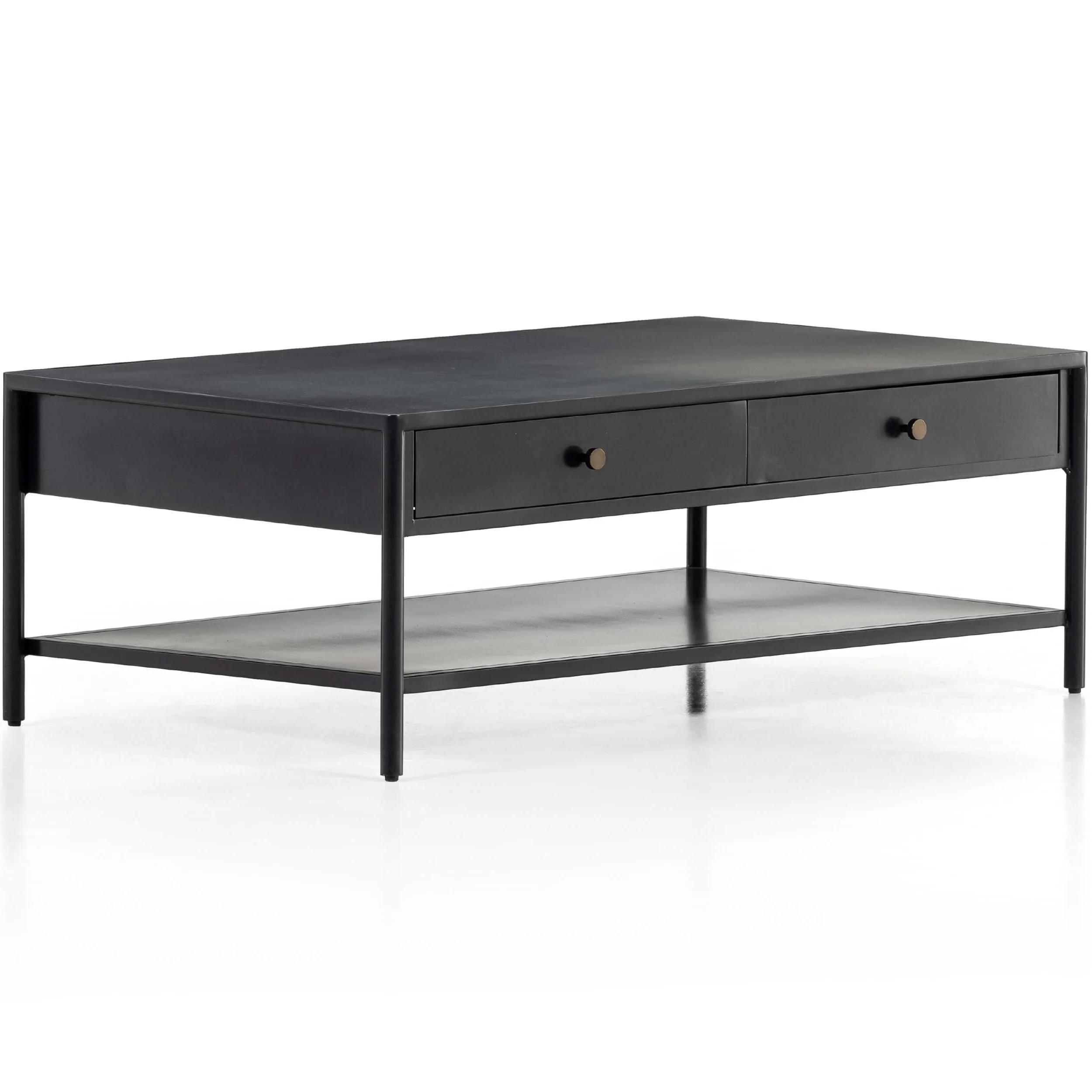 Soto Coffee Table, Black by Four Hands