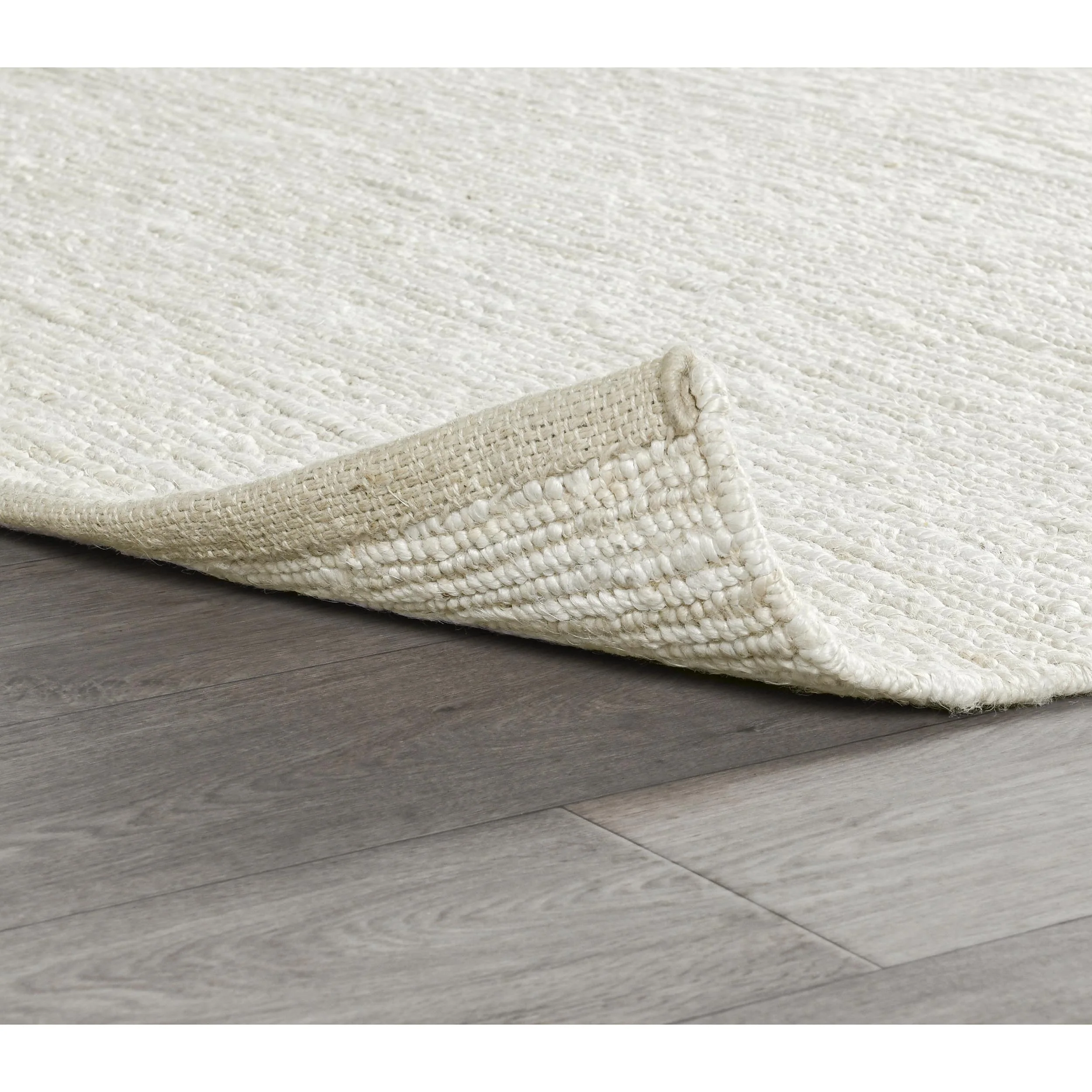 Soumak Jute Rug, Ivory - Image 3