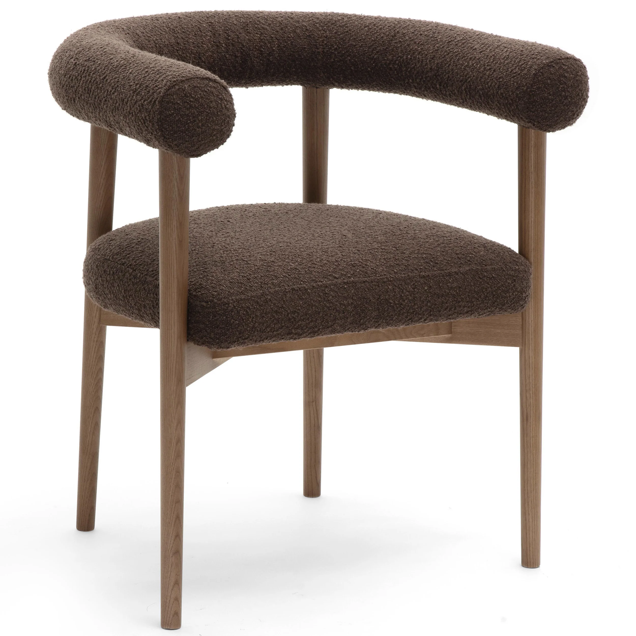 Spara Dining Chair, Chocolate Brown