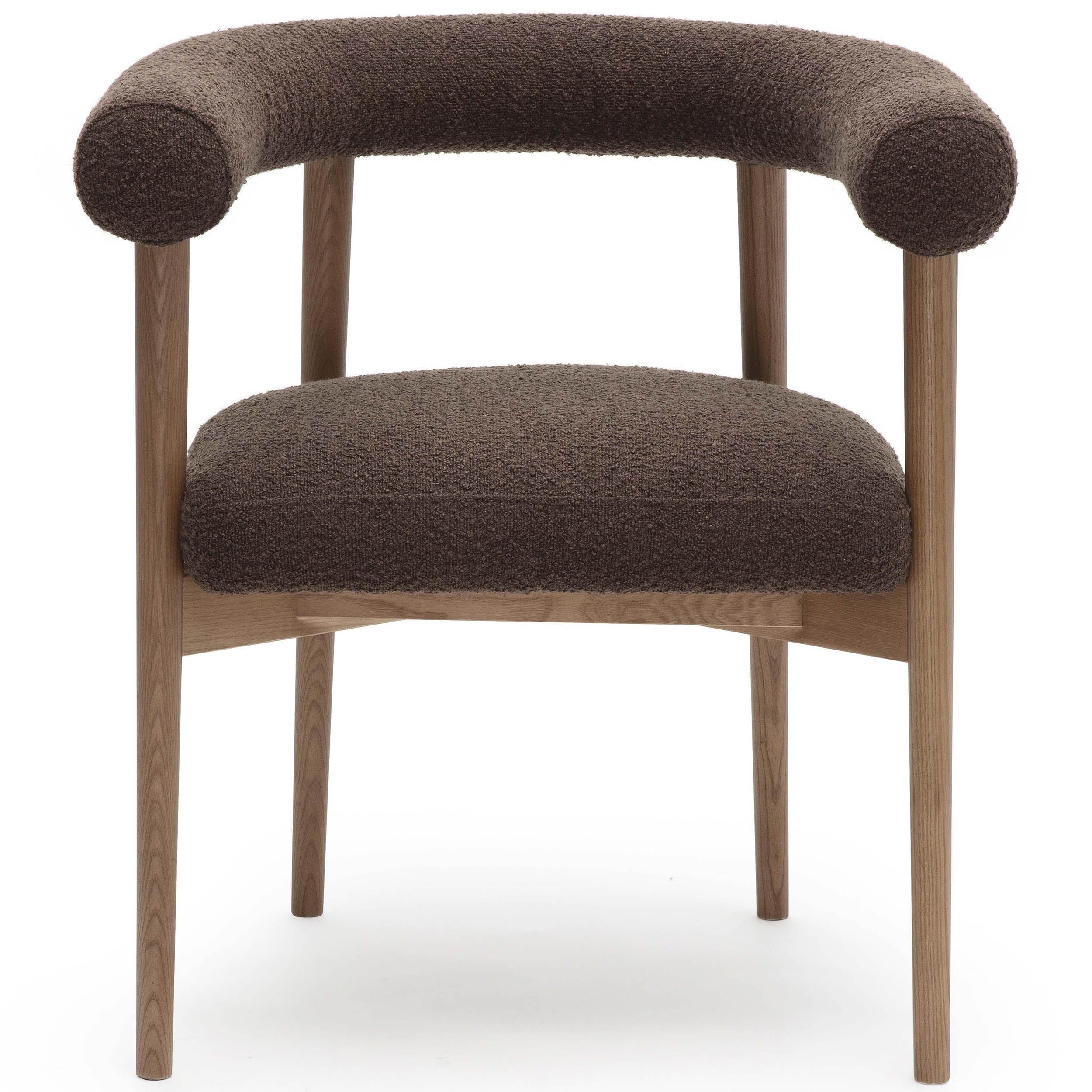Spara Dining Chair, Chocolate Brown - Image 2