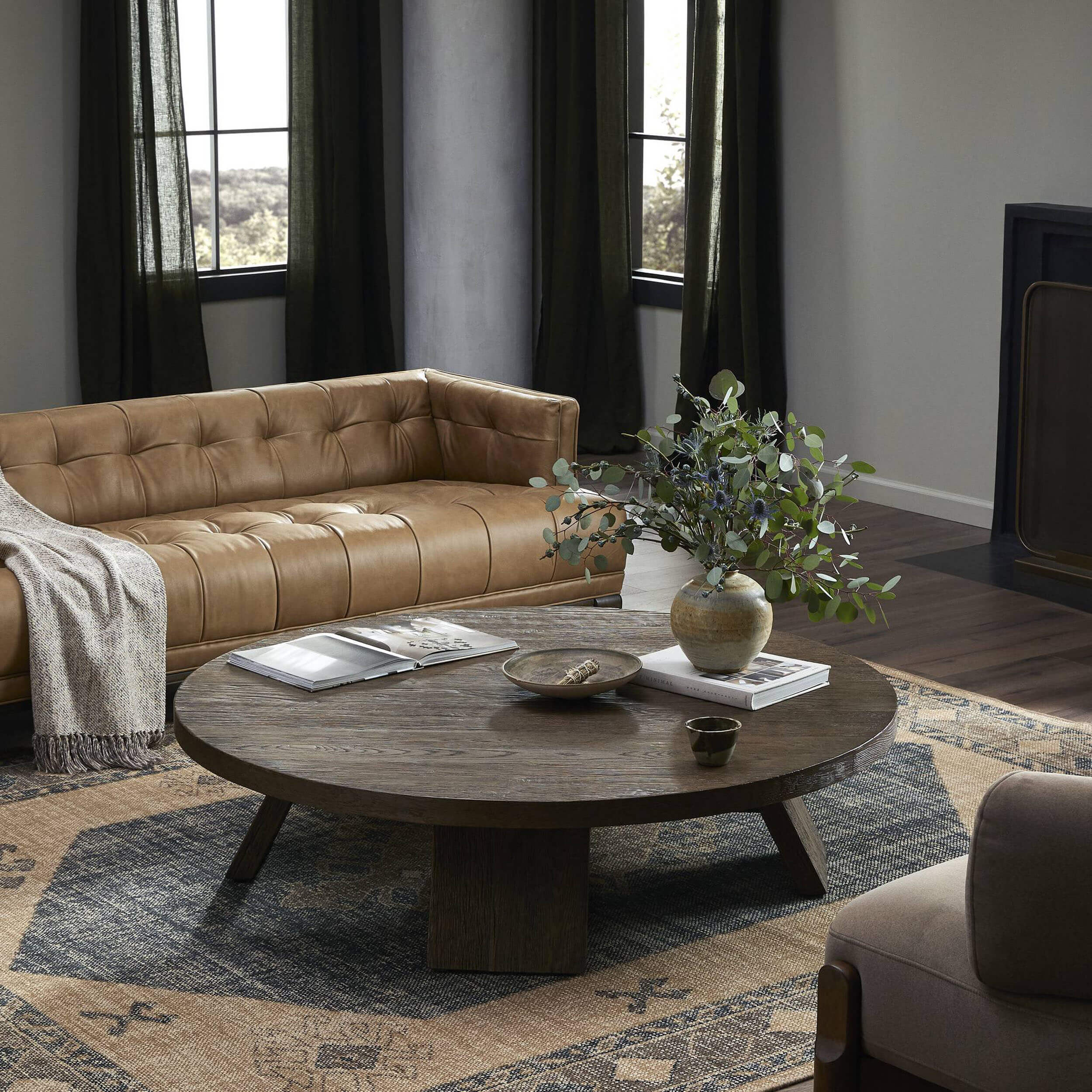 Sparrow Coffee Table, Ashen Oak by Four Hands - Image 6