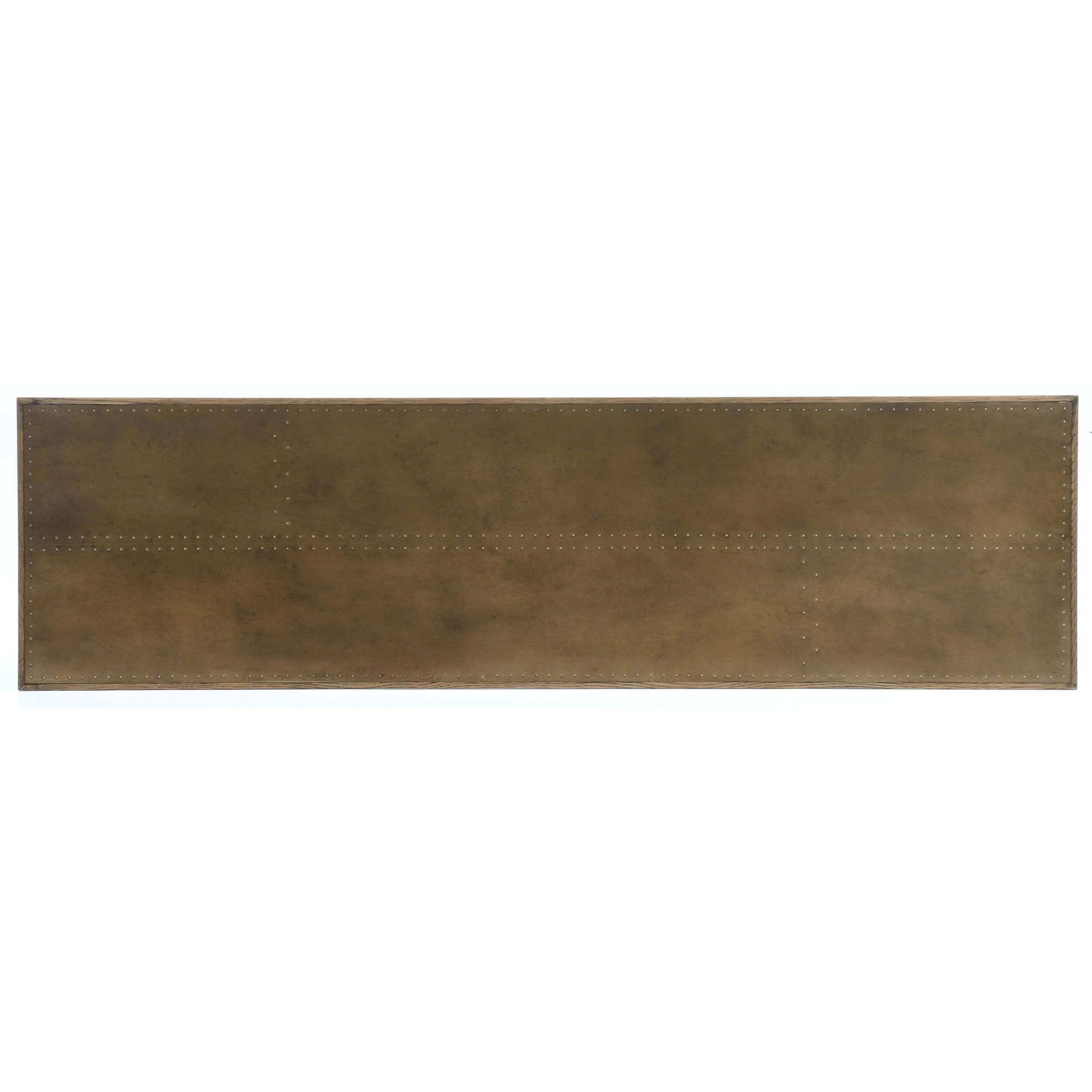 Spider Console Table, Bright Brass Clad by Four Hands - Image 4