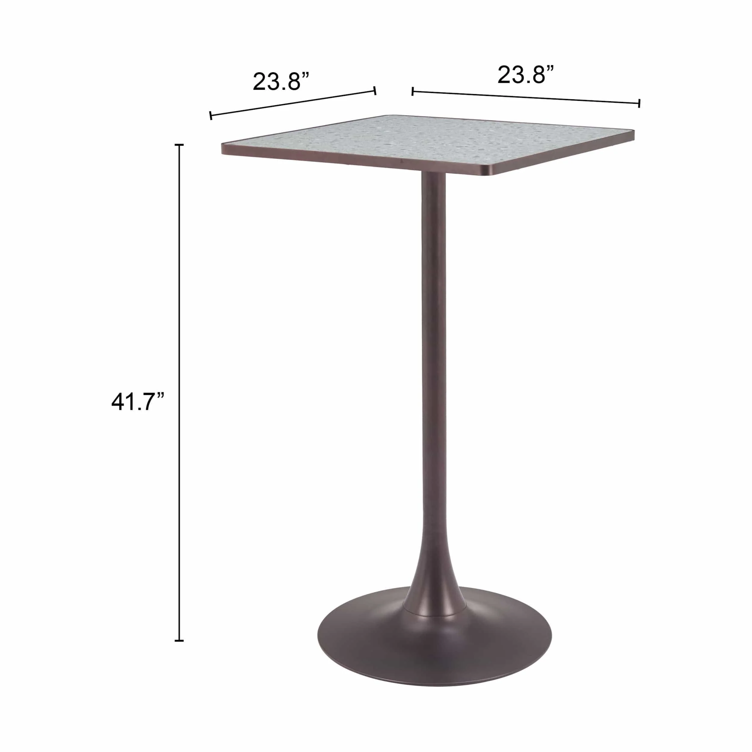 Spot Bar Table, Gray - Image 6
