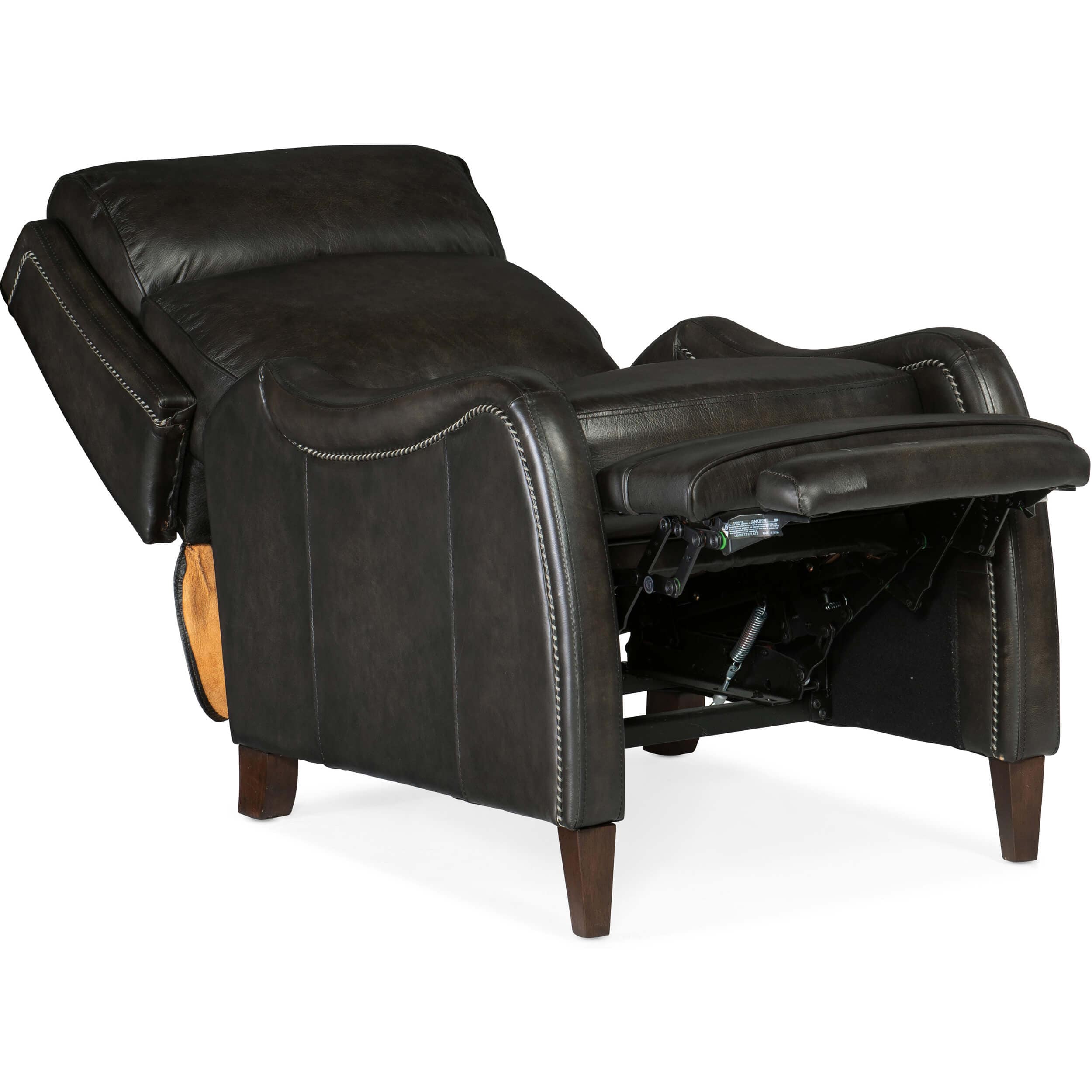 Stark Leather Manual Push Recliner, Brindisi Trinita - Image 4