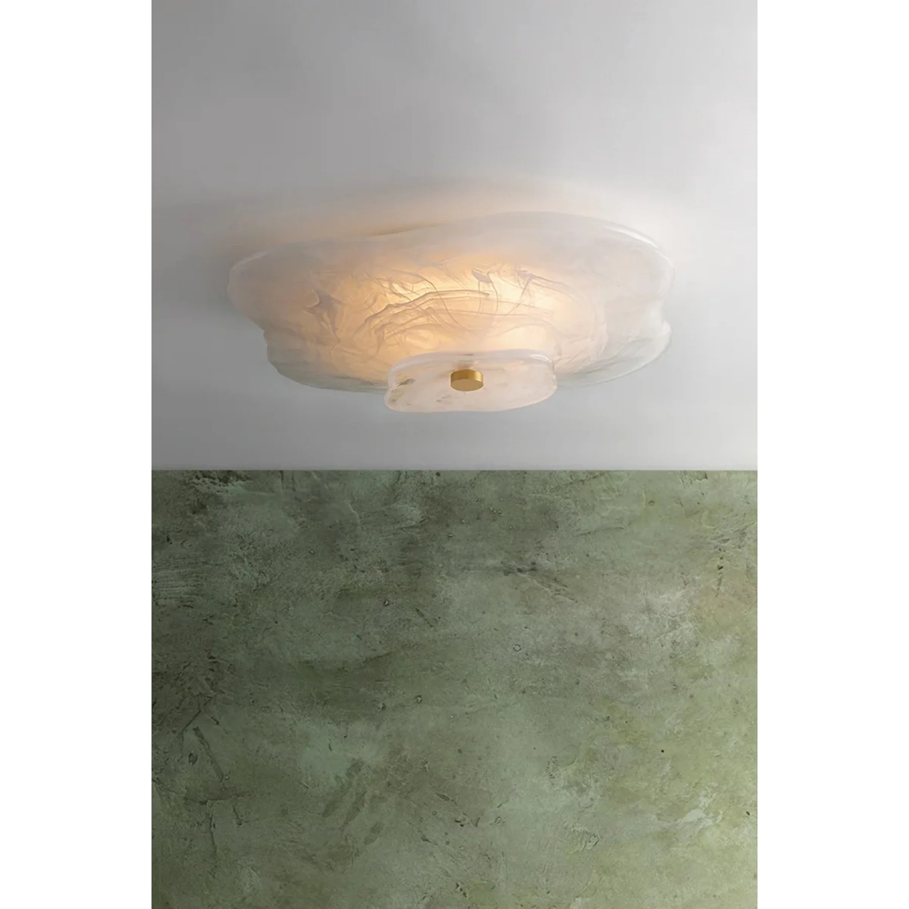 Starlie Flush Mount, Aged Brass - Image 2