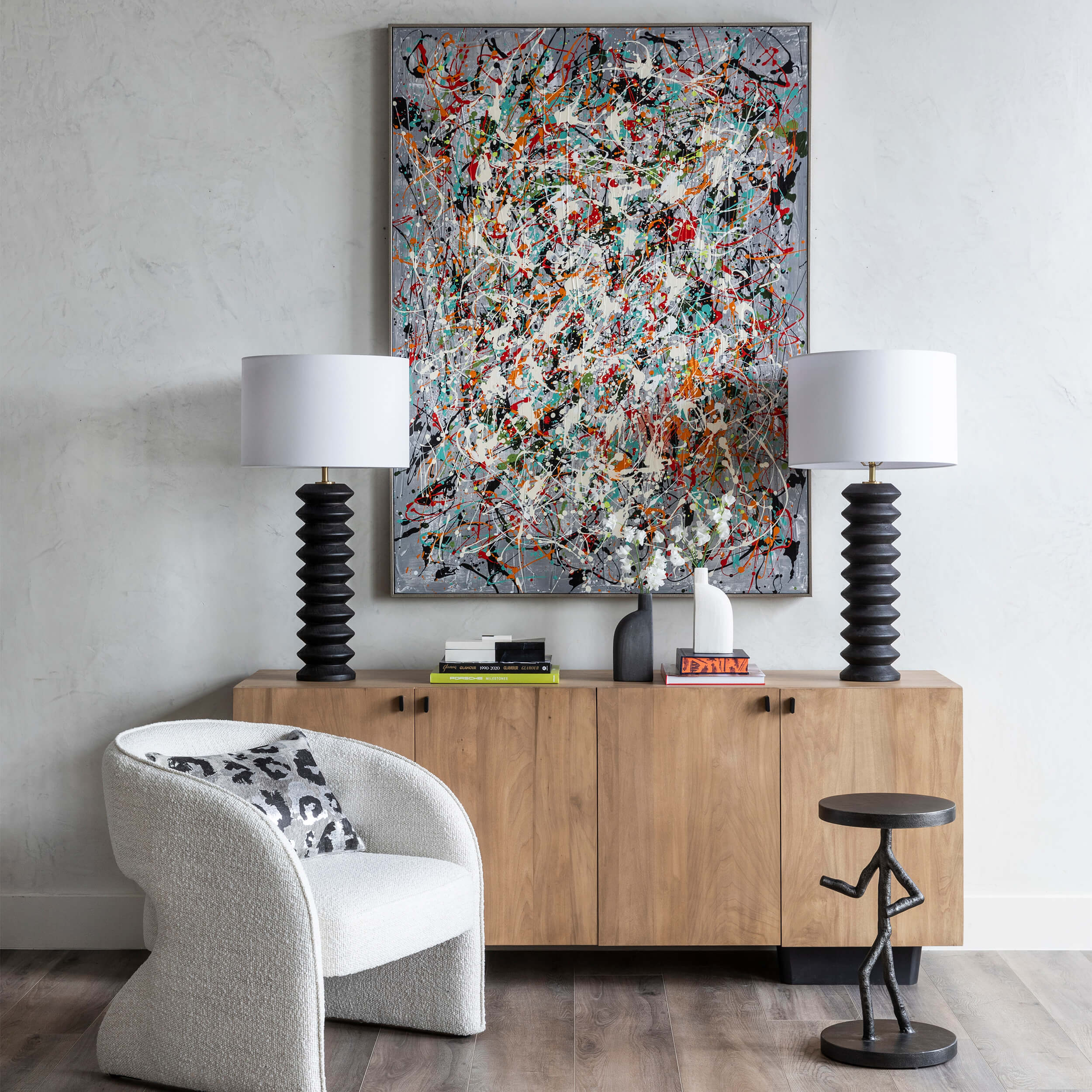 Stella Chair, Merino Pearl - Image 6
