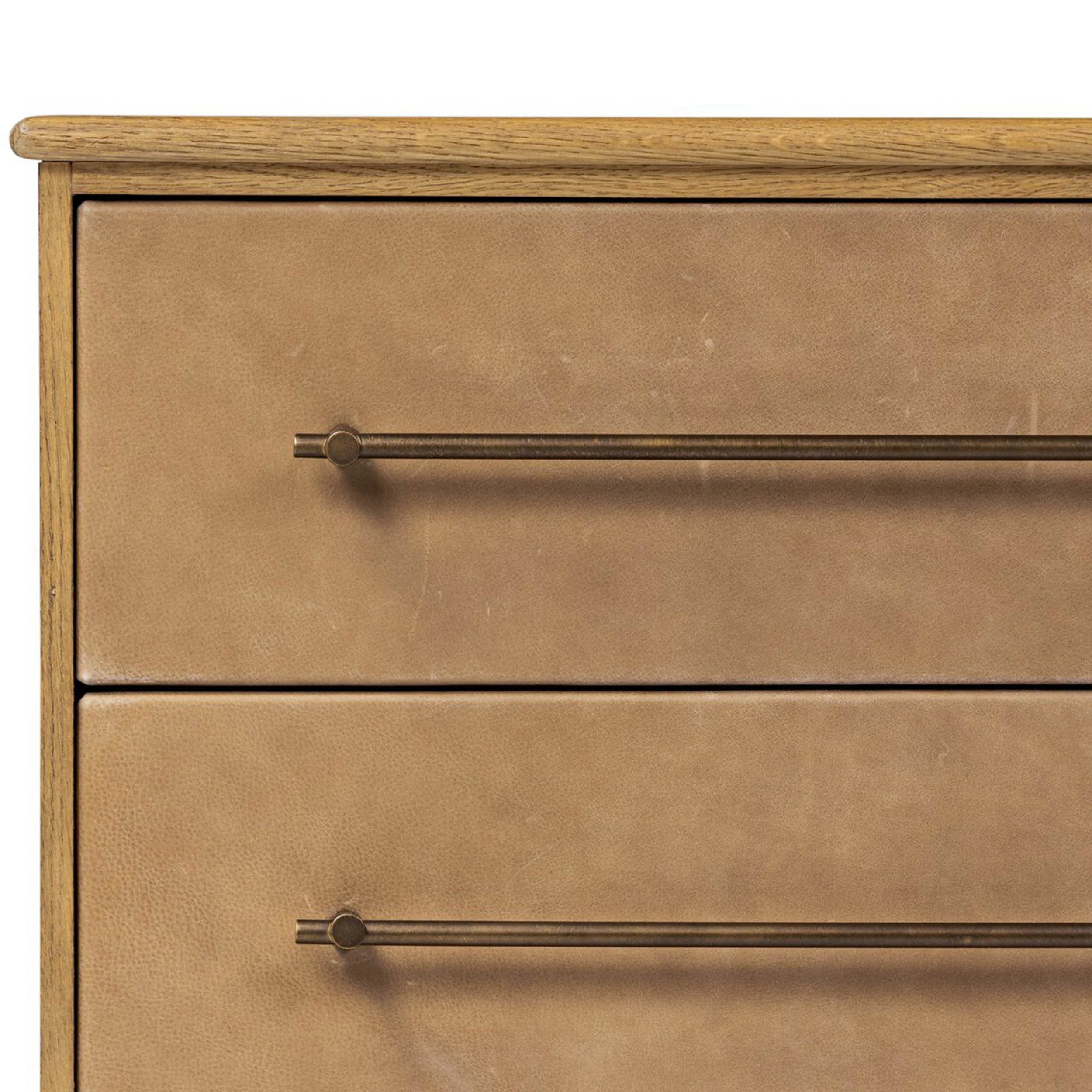 Stella Nightstand, Hazel Oak by Four Hands - Image 5