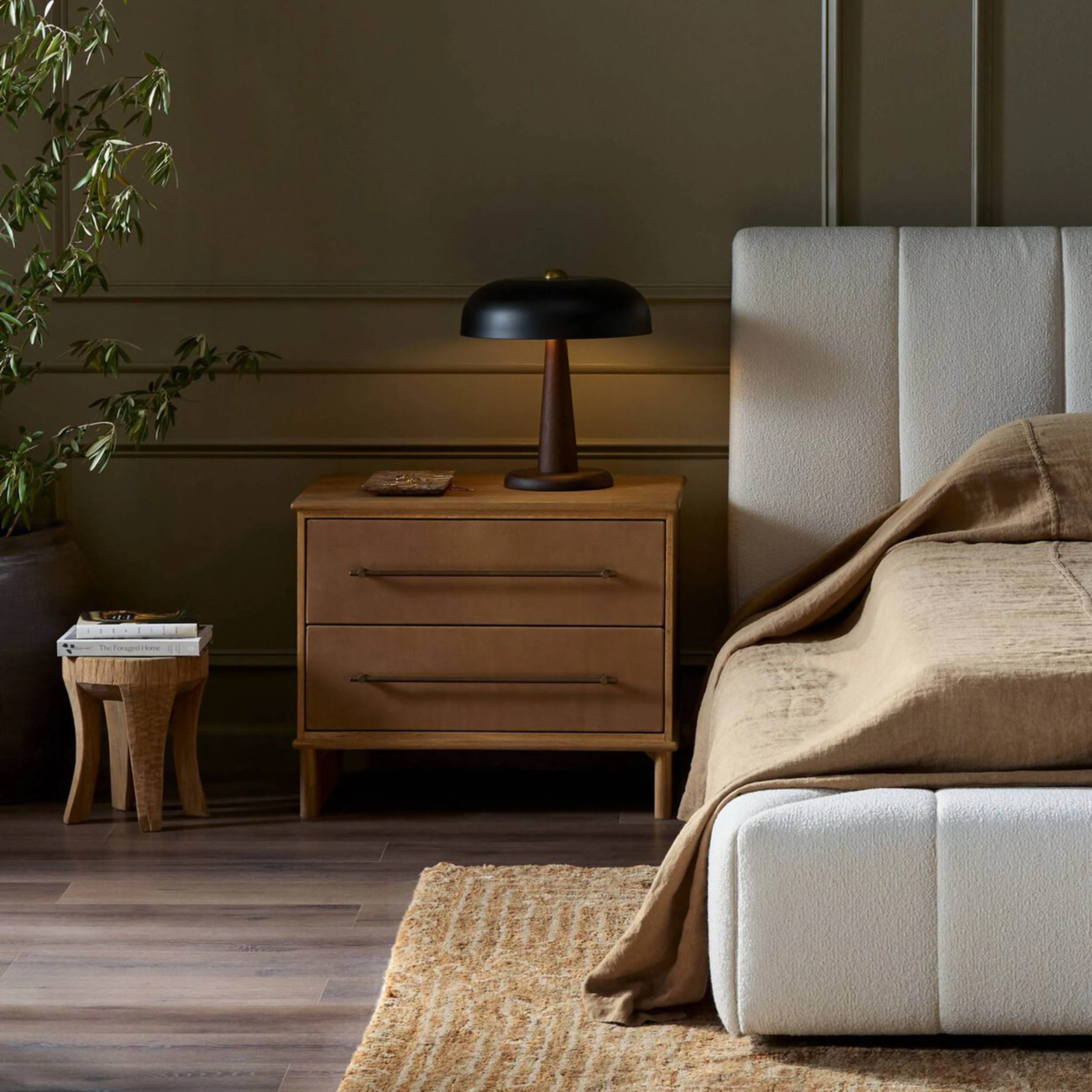 Stella Nightstand, Hazel Oak by Four Hands - Image 6