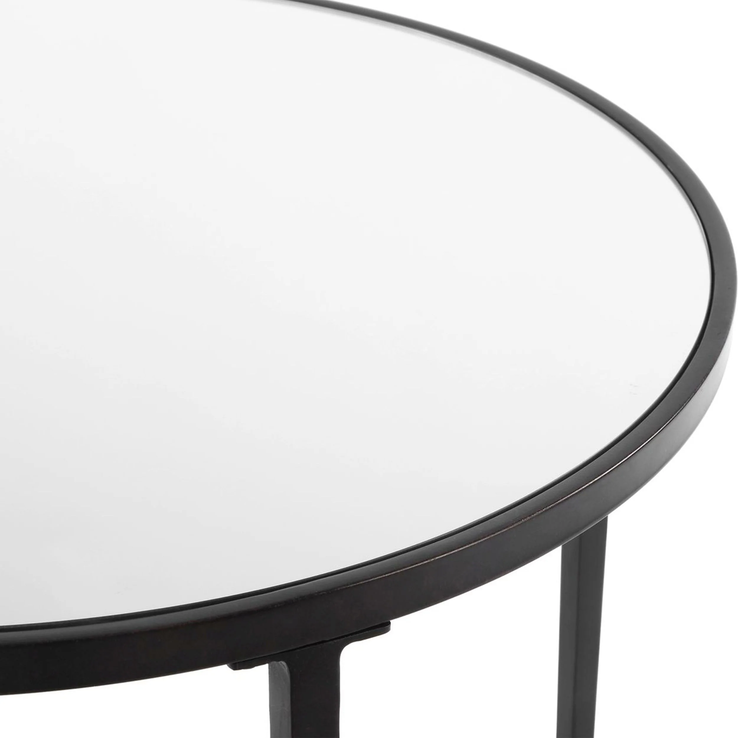 Stephano End Table, Satin Black - Image 3