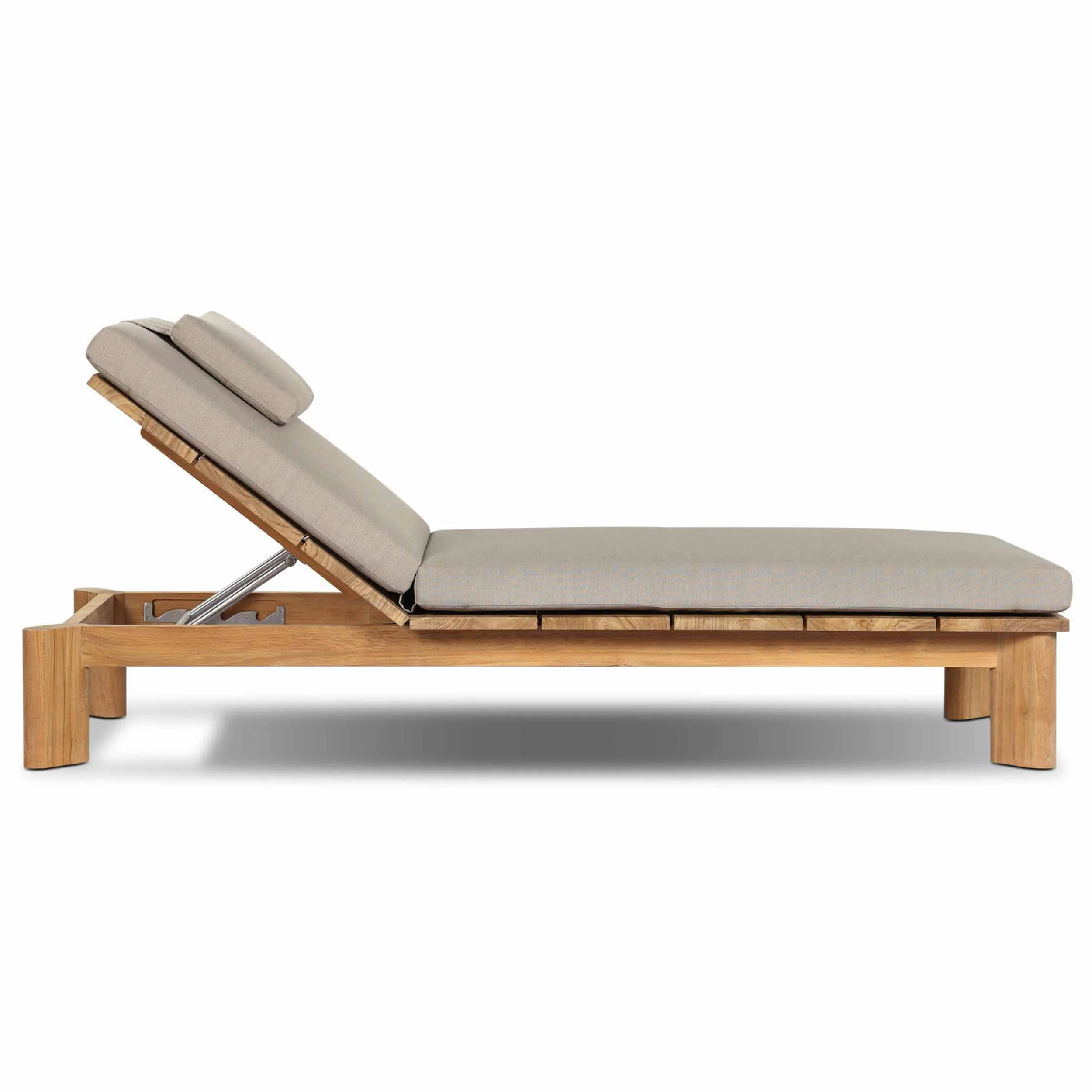 Sterling Outdoor Chaise, Ibiza Mole by Four Hands - Image 3
