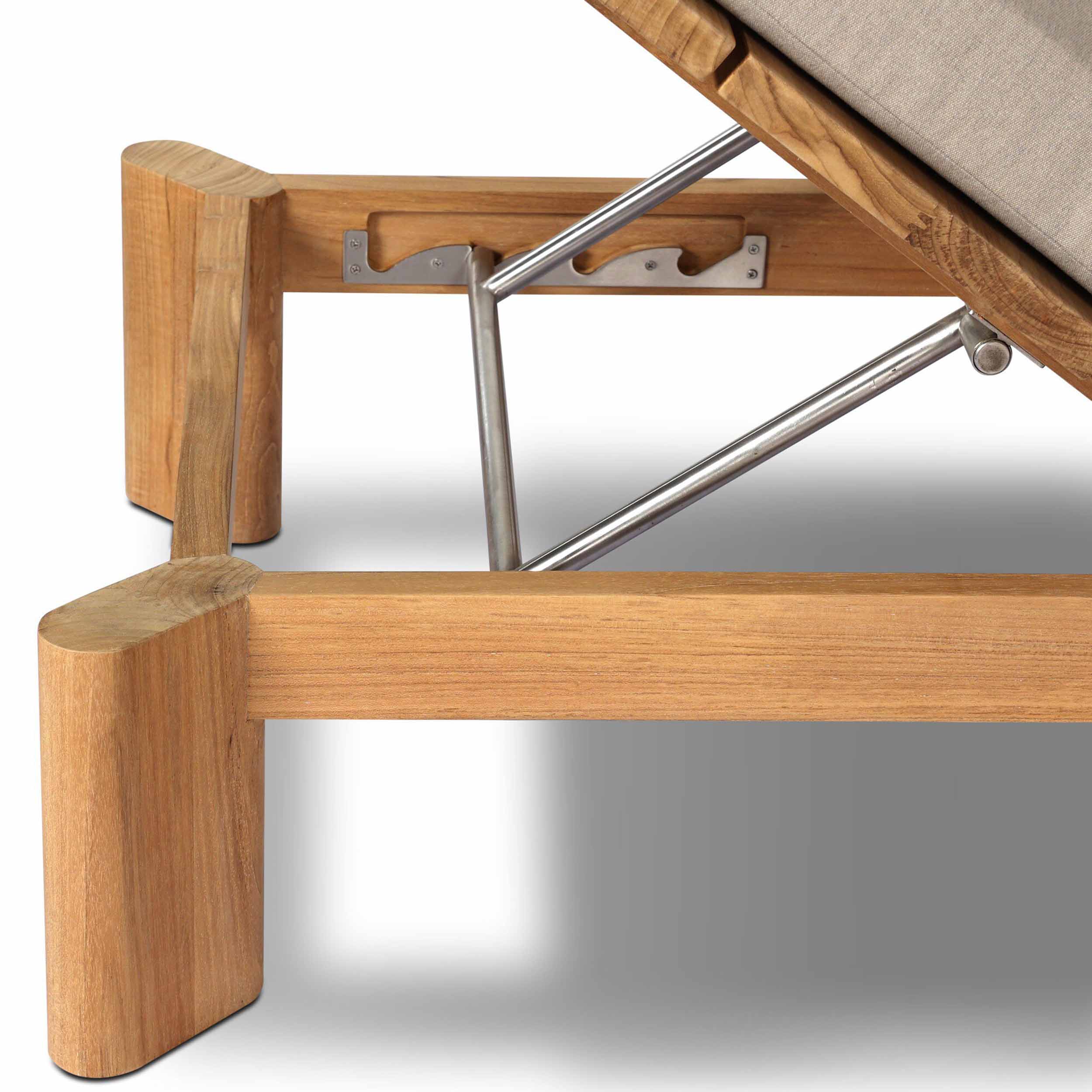 Sterling Outdoor Chaise, Ibiza Mole by Four Hands - Image 6