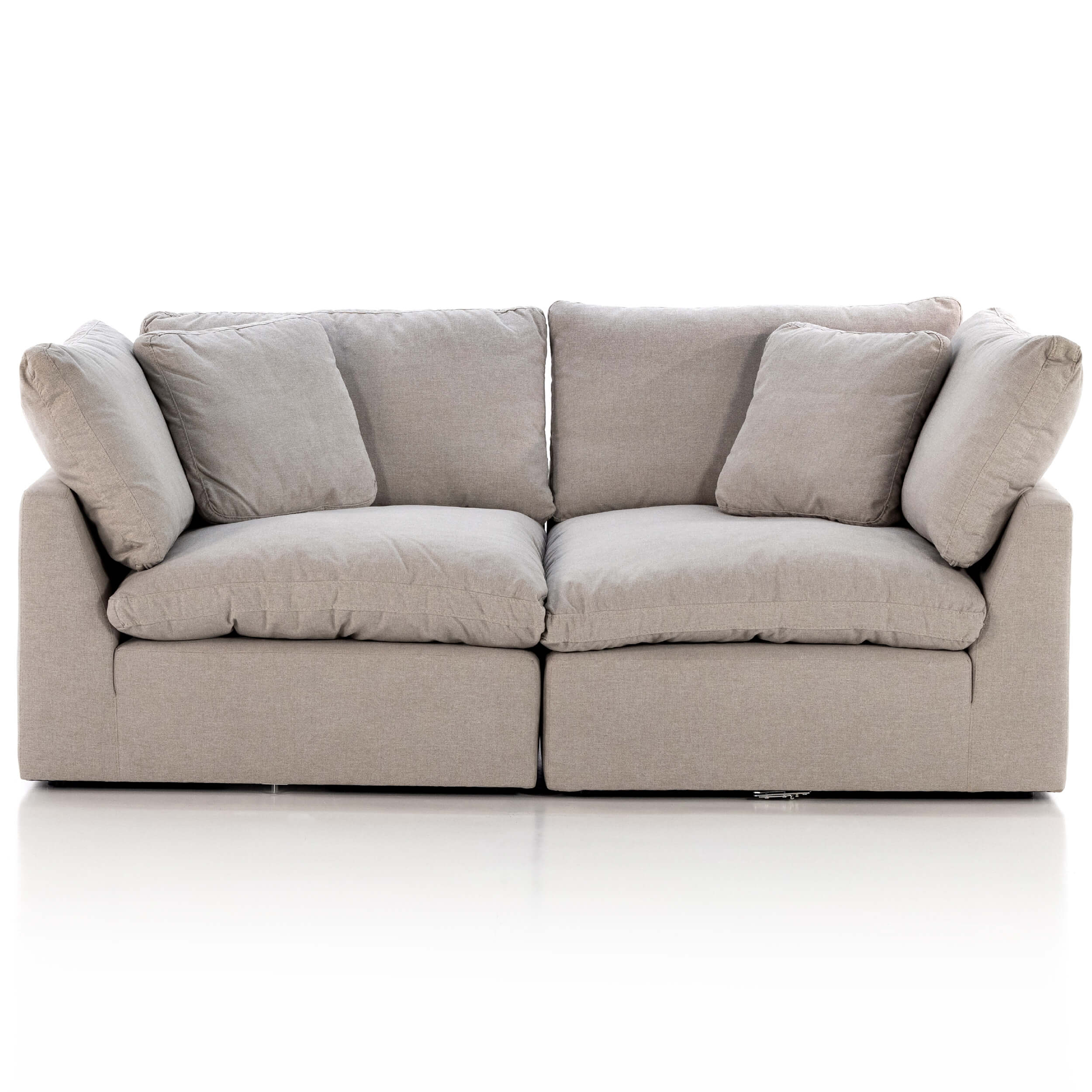 Stevie 2 Piece Sofa, Destin Flannel by Four Hands