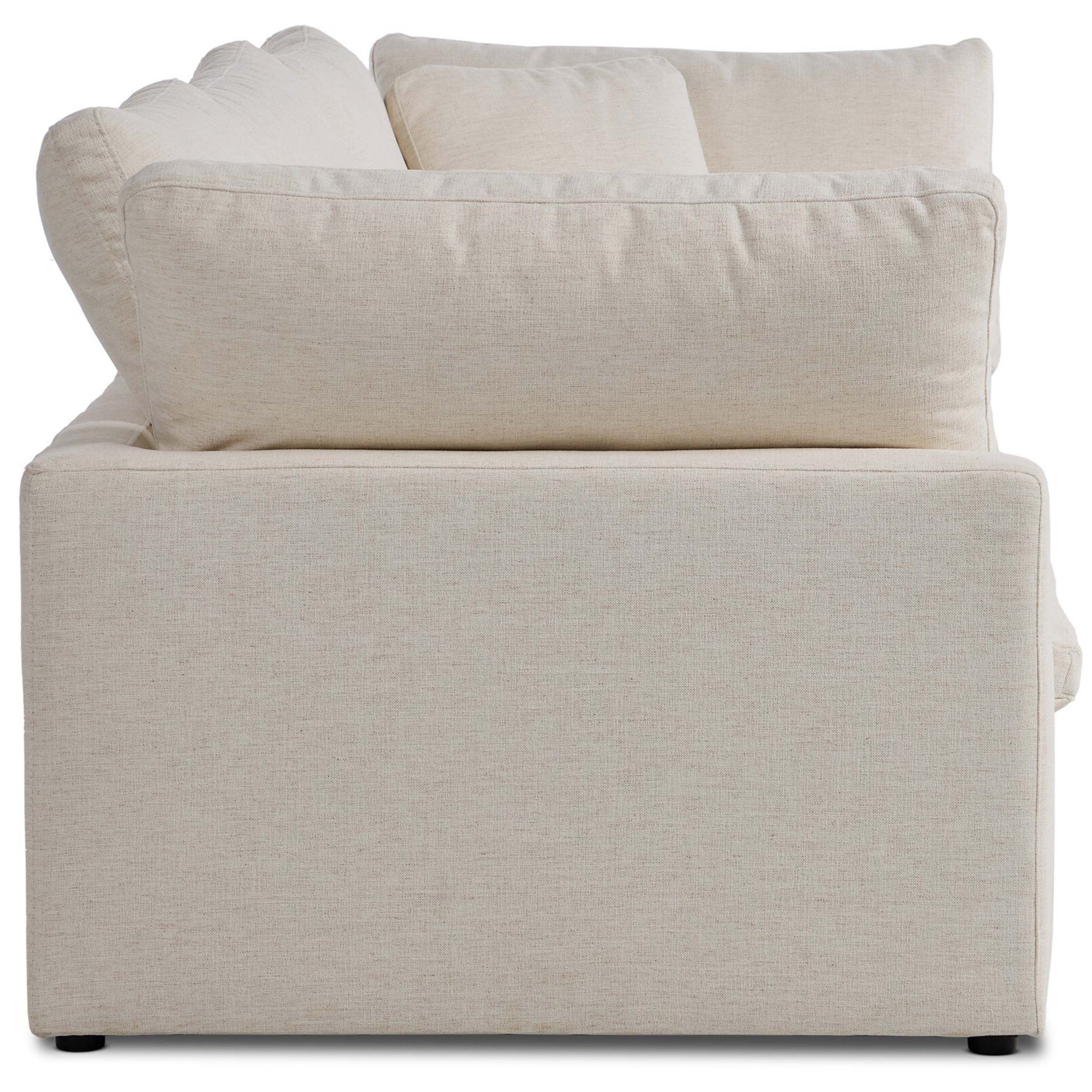 Stevie 3 Piece Sectional, Nomad Snow by Four Hands - Image 3