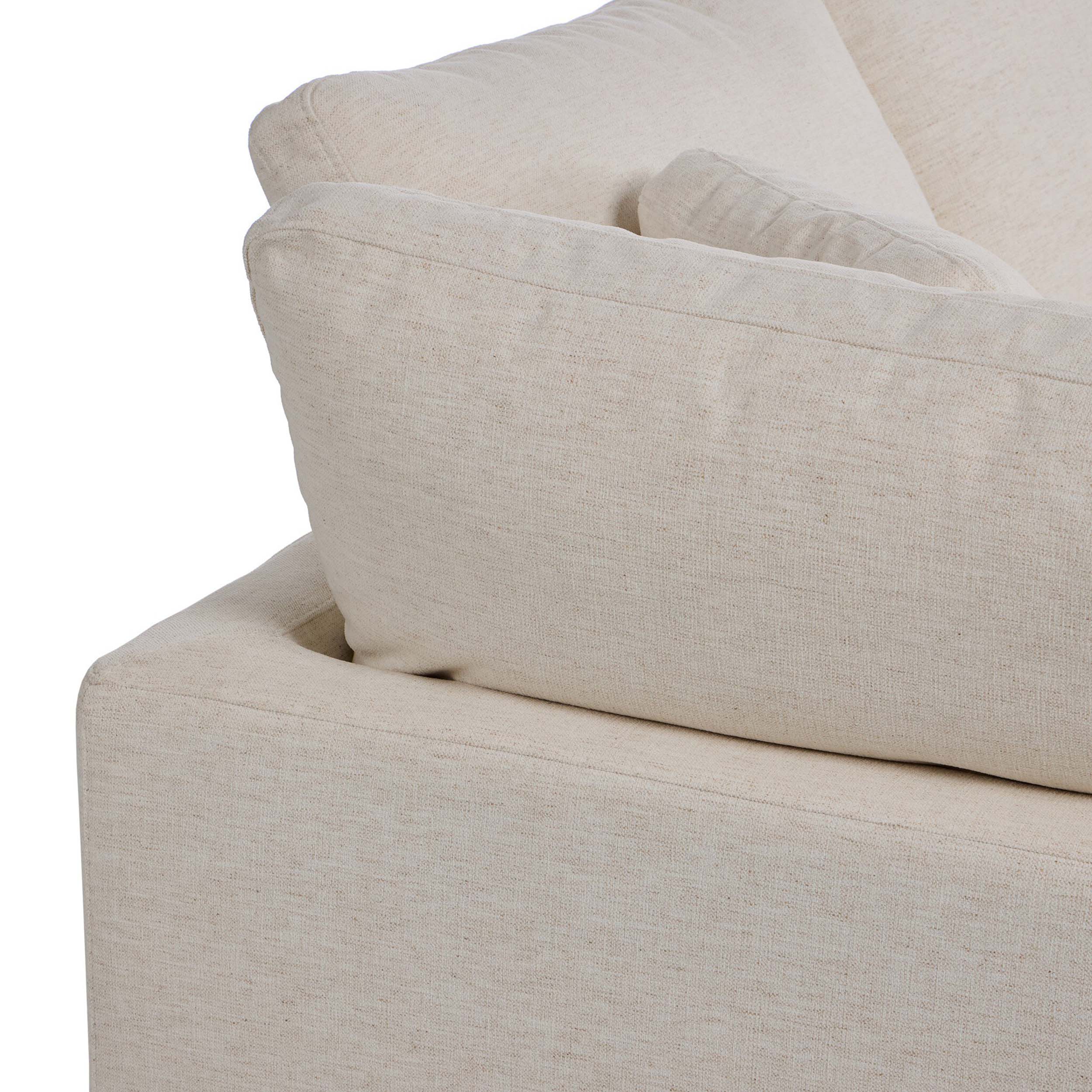 Stevie 5 Piece Sectional, Nomad Snow by Four Hands - Image 4