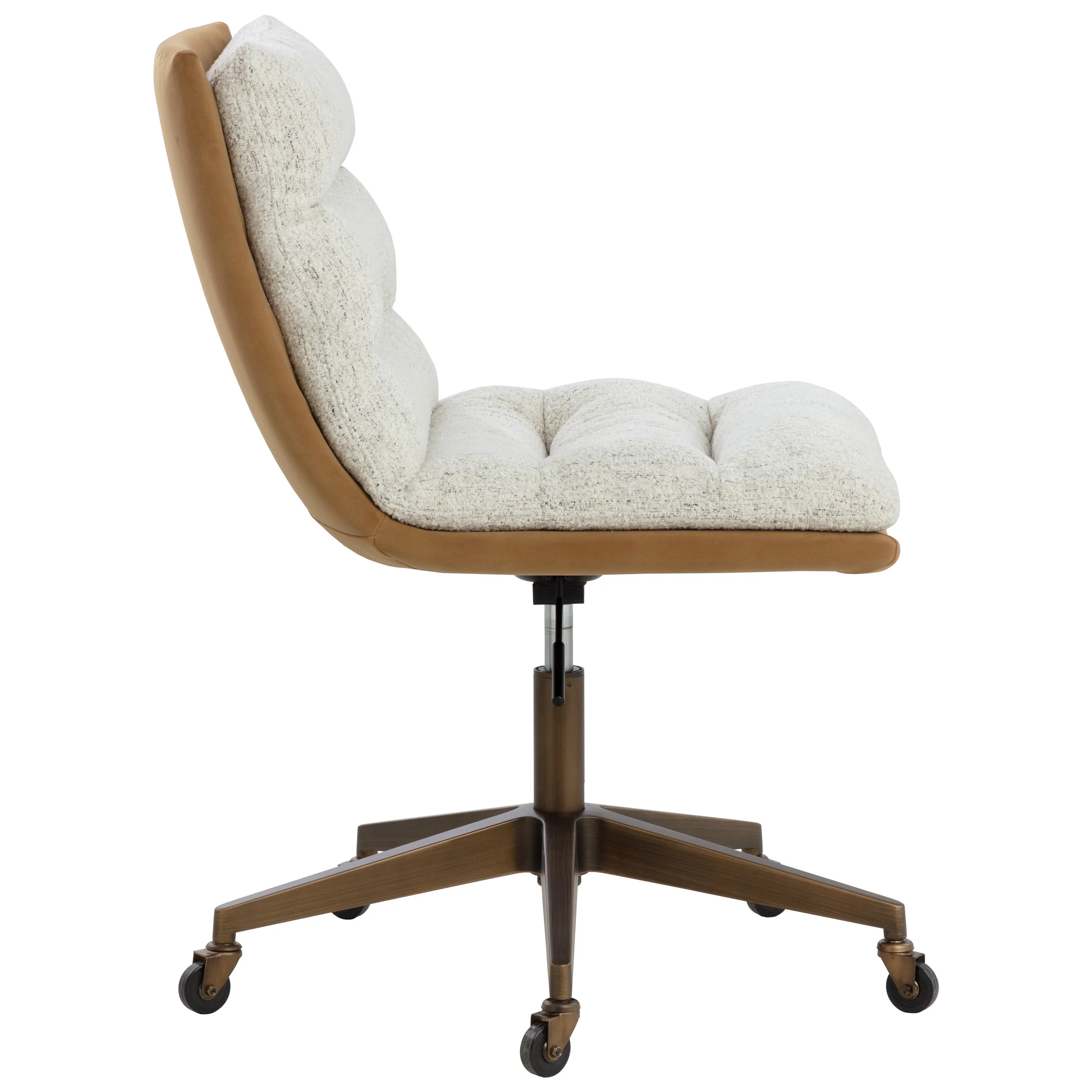 Stinson Office Chair, Hailey Moon/Kona Camel - Image 3