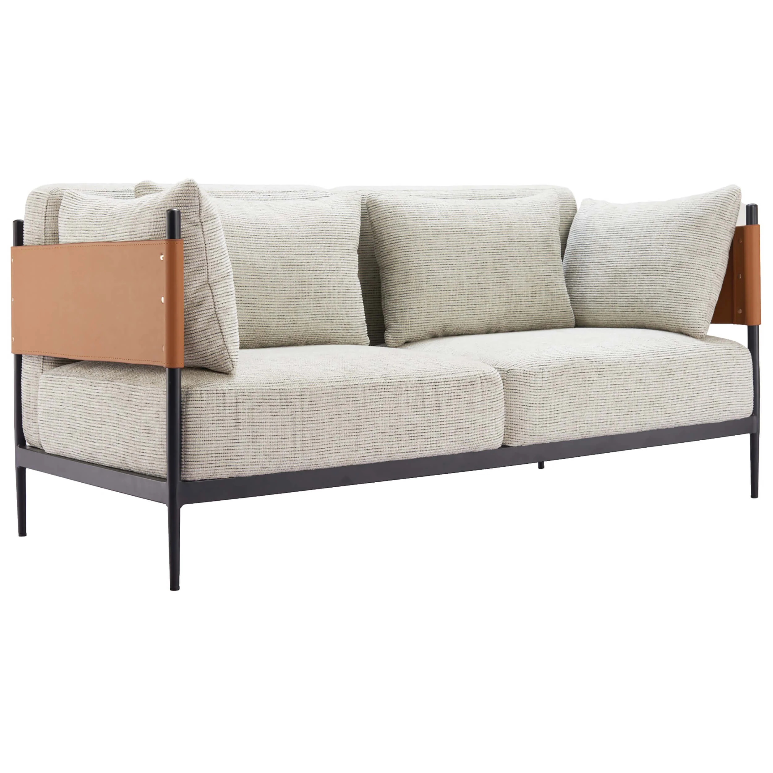Stirbe Loveseat, Gray - Image 2