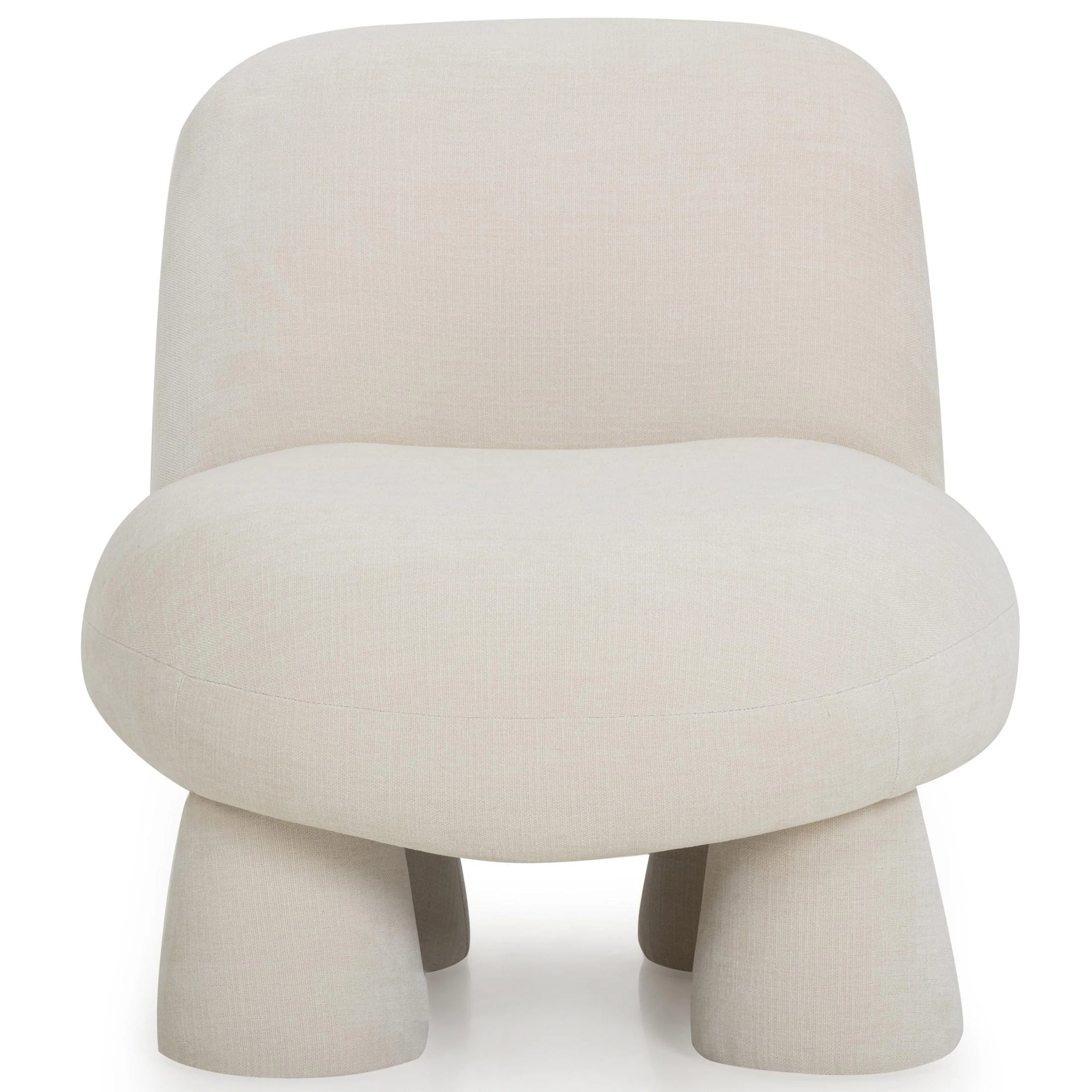 Stomp Accent Chair, Cream - Image 2