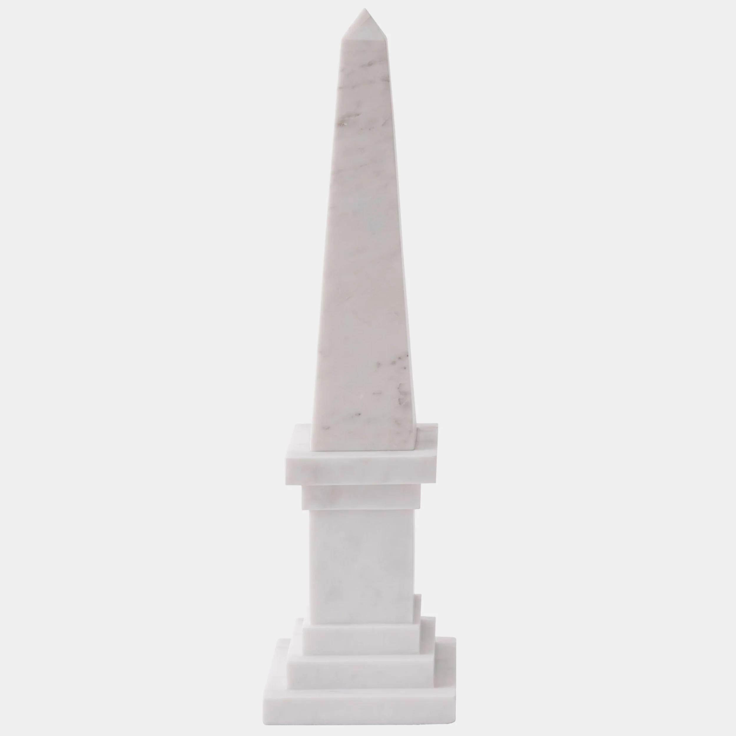 Stone Obelisk, White