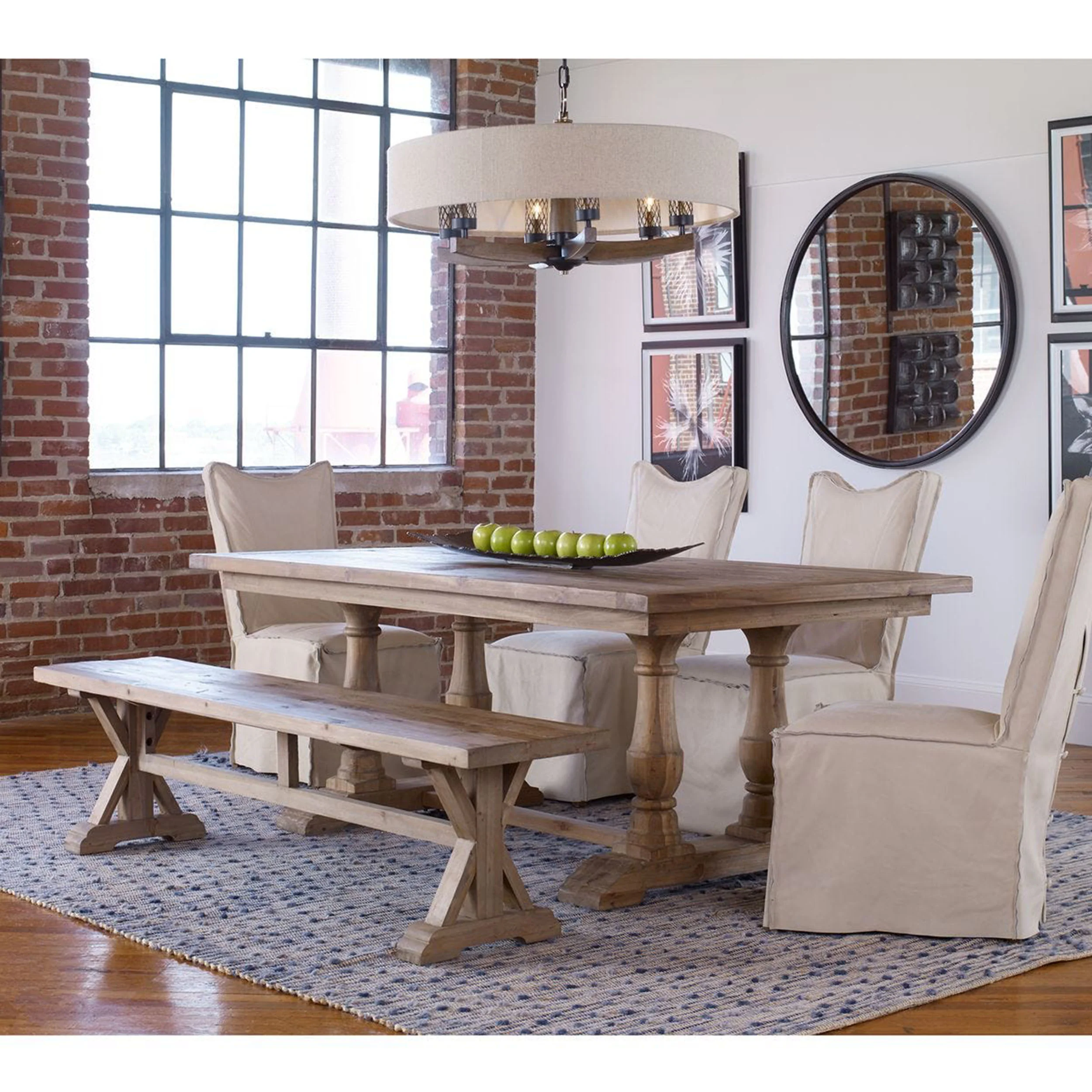 Stratford Rectangle Dining Table, Reclaimed Natural - Image 5