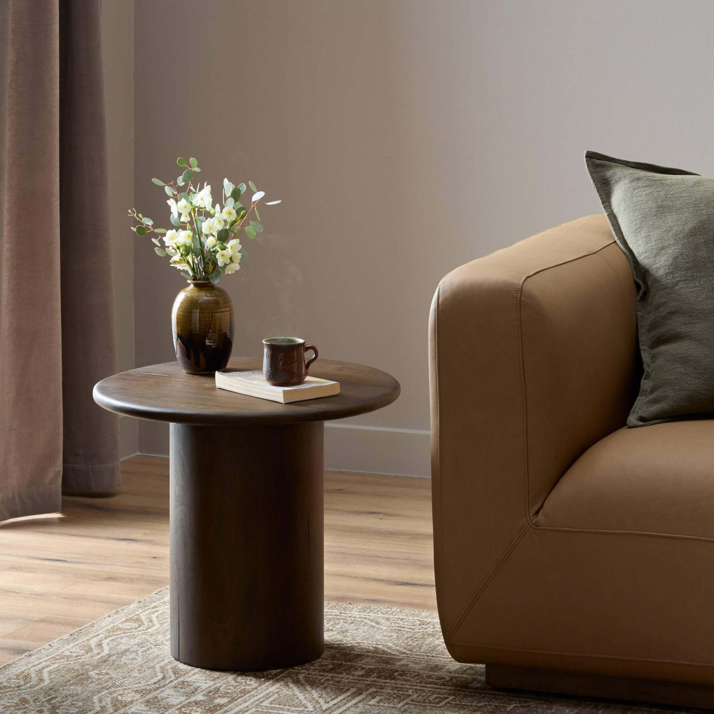 Stuart End Table, Aged Belgium Bleach by Four Hands - Image 5