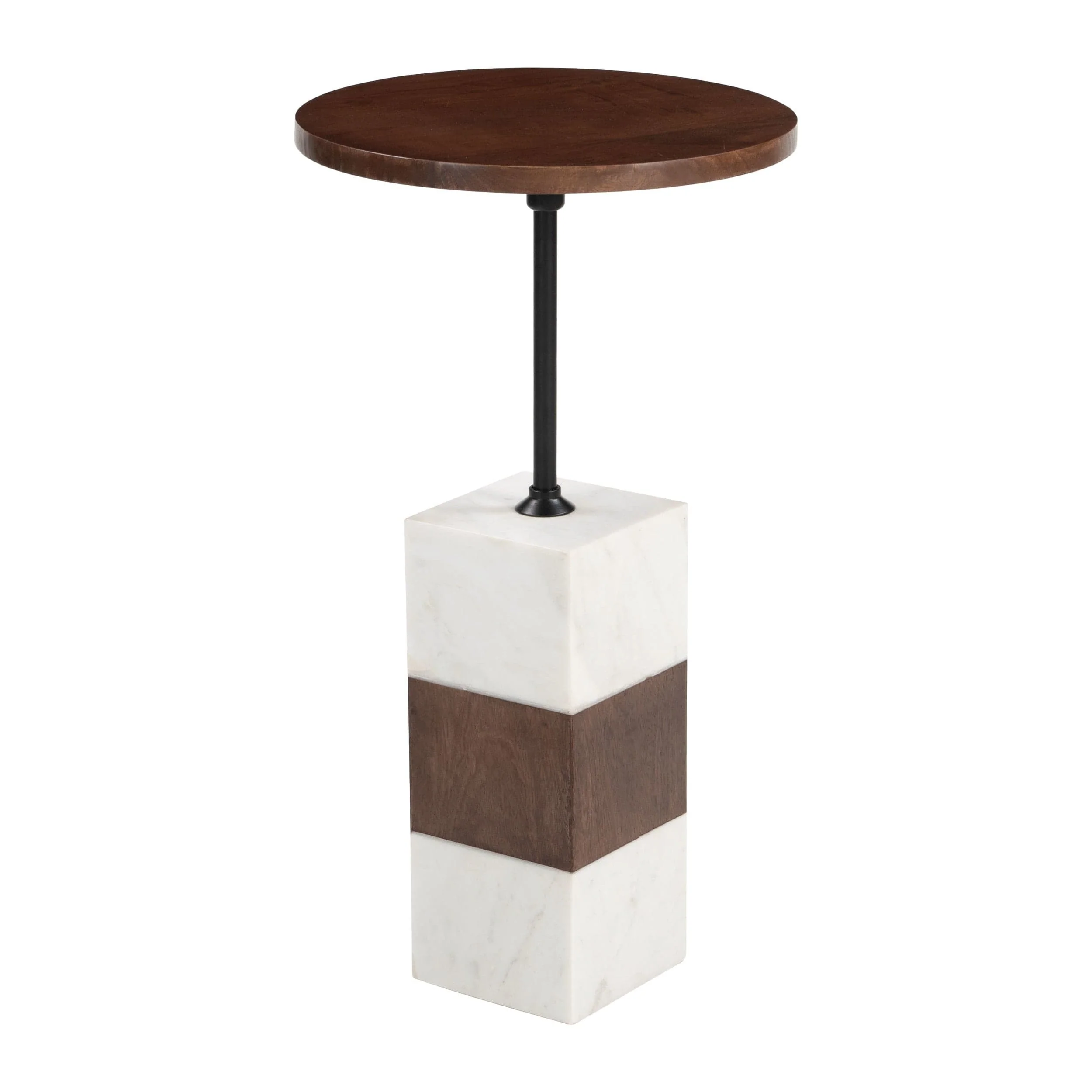 Stuk Side Table, Brown