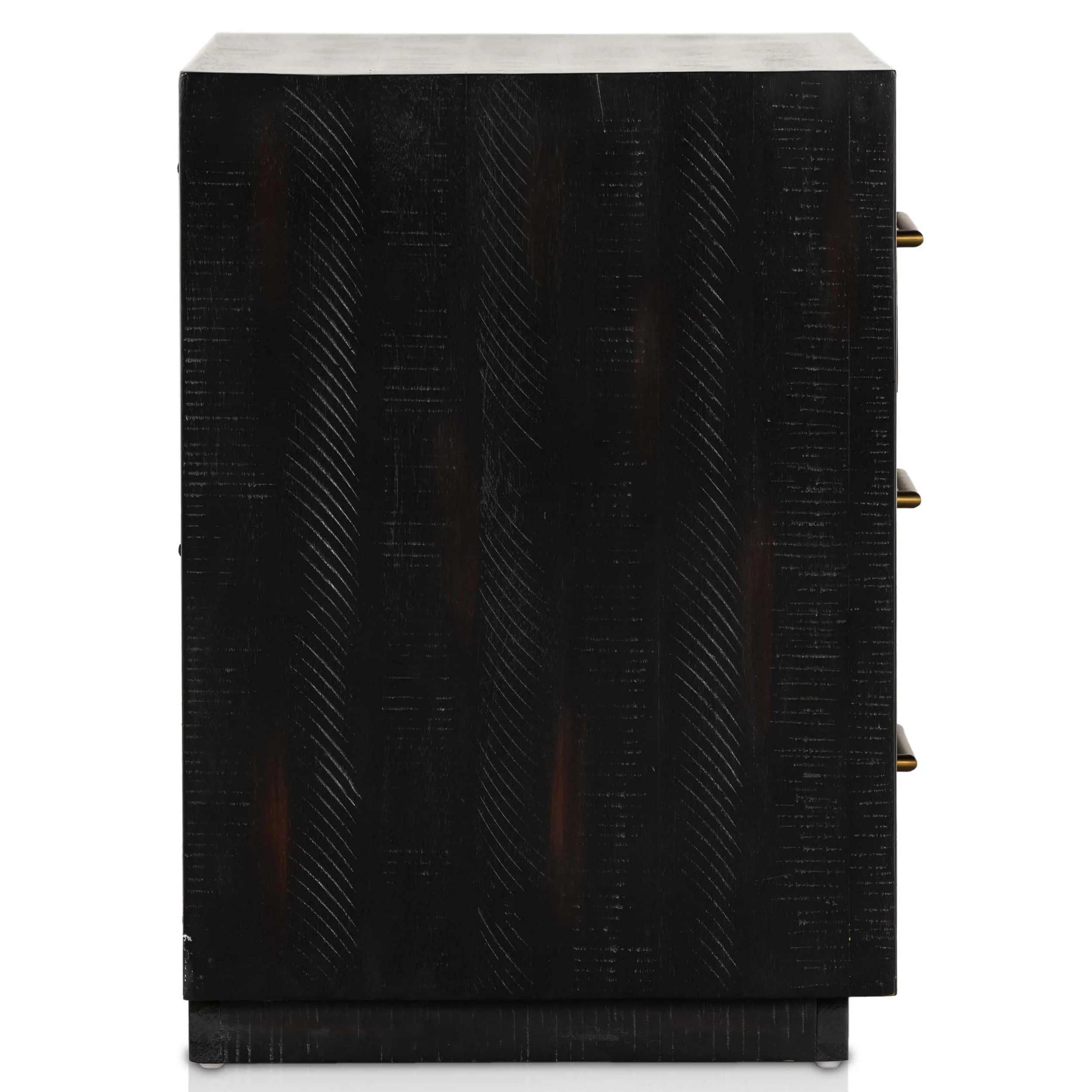 Suki Large Nightstand, Burnished Black by Four Hands - Image 3