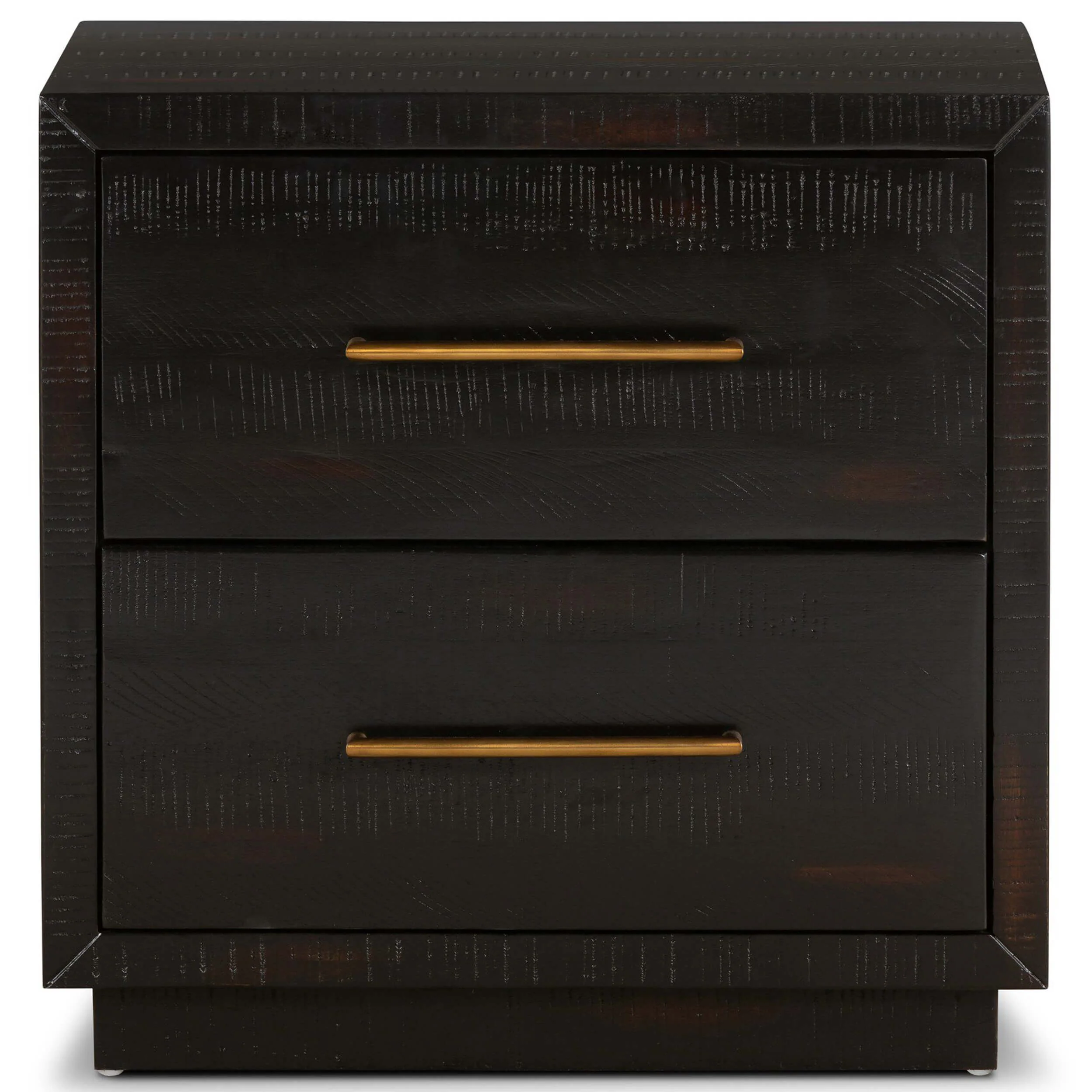 Suki Nightstand, Burnished Black by Four Hands - Image 2