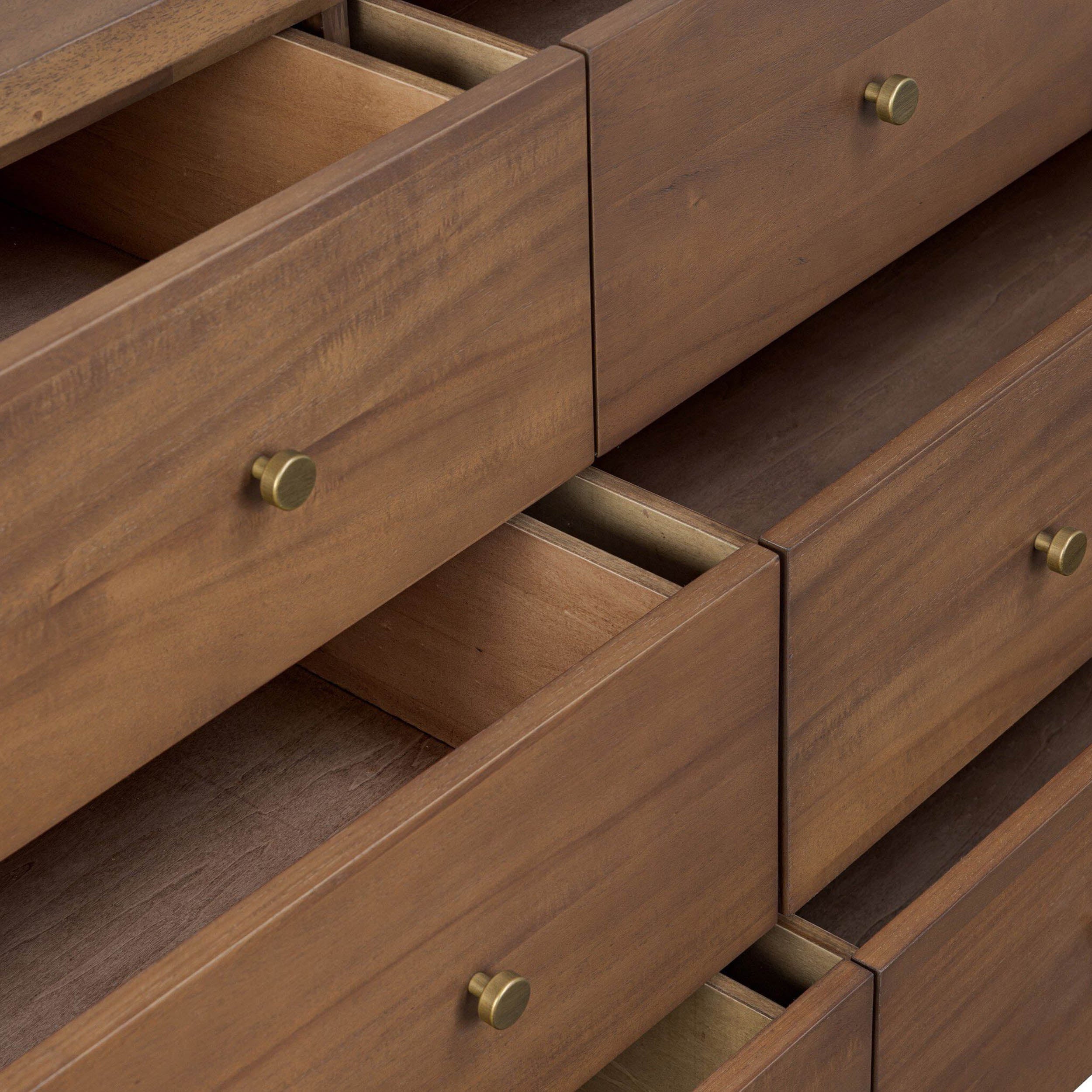 Sullivan 8 Drawer Dresser, Saddle Tan by Four Hands - Image 5