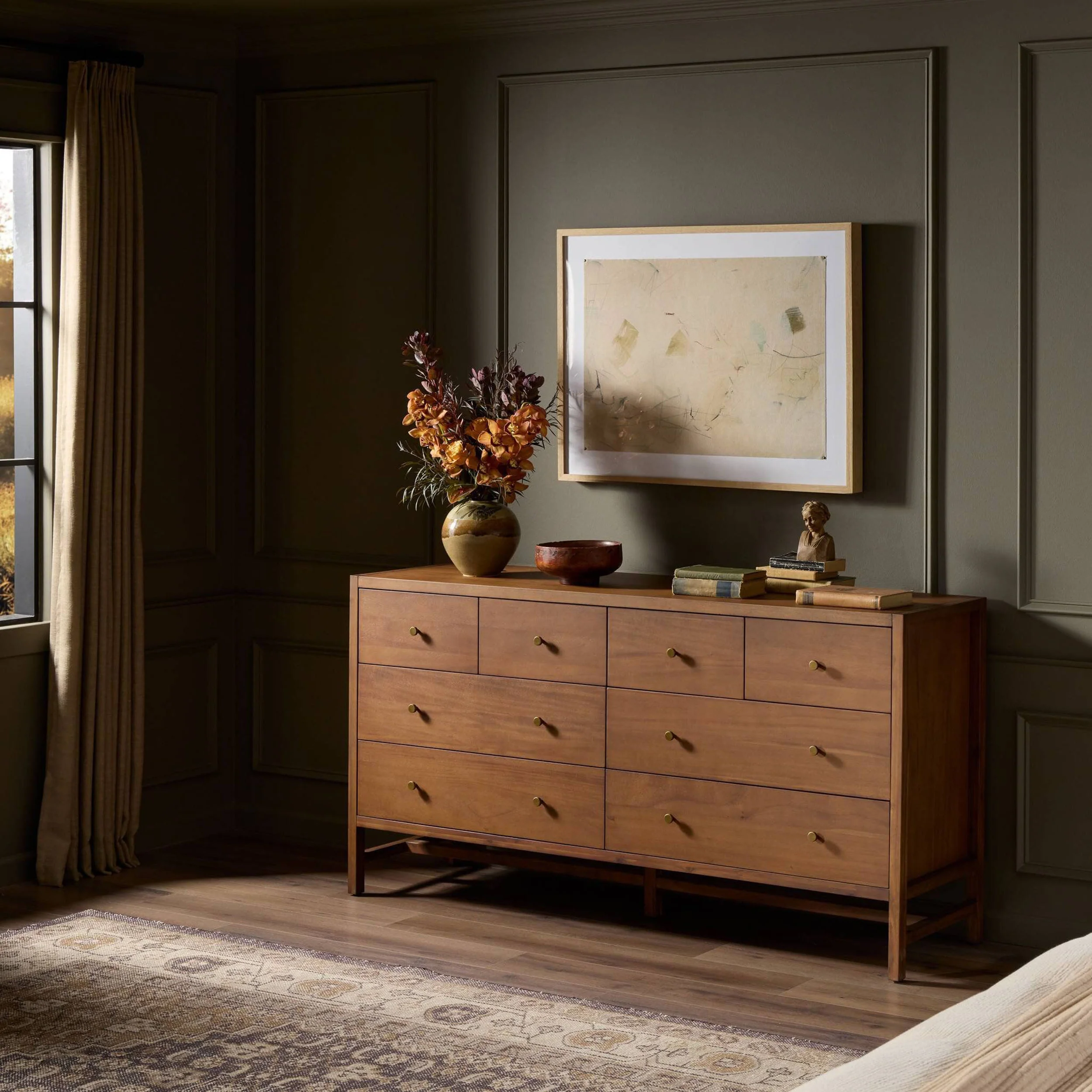 Sullivan 8 Drawer Dresser, Saddle Tan by Four Hands - Image 7