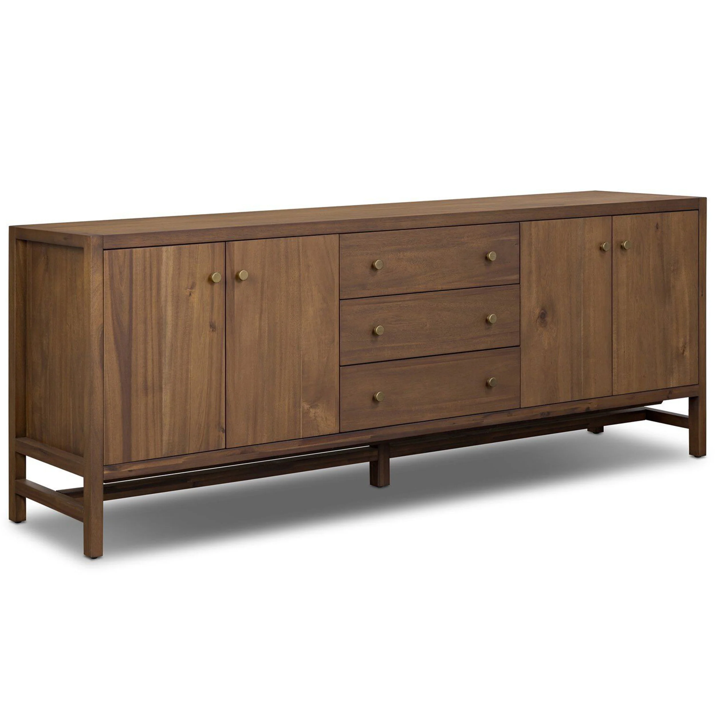 Sullivan Media Console, Saddle Tan by Four Hands