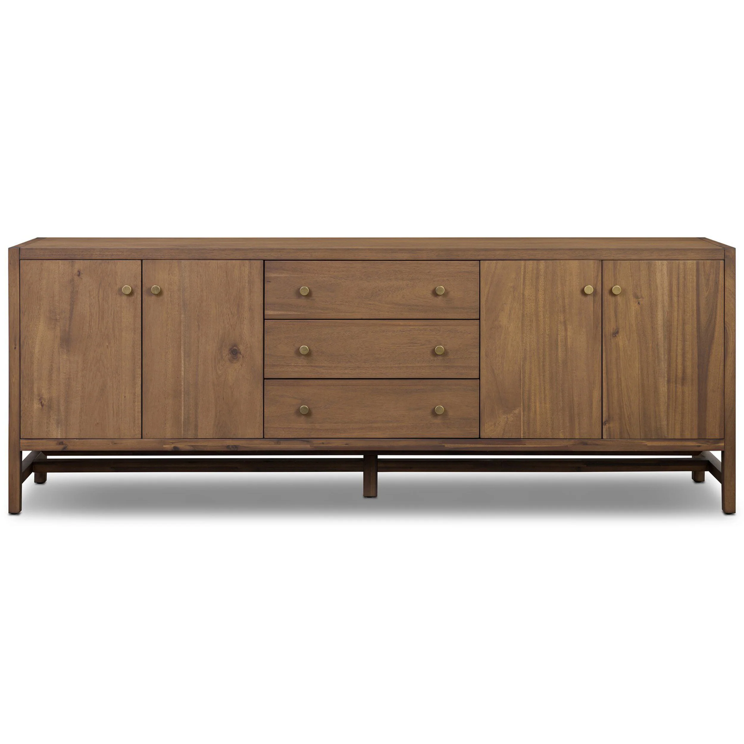 Sullivan Media Console, Saddle Tan by Four Hands - Image 2