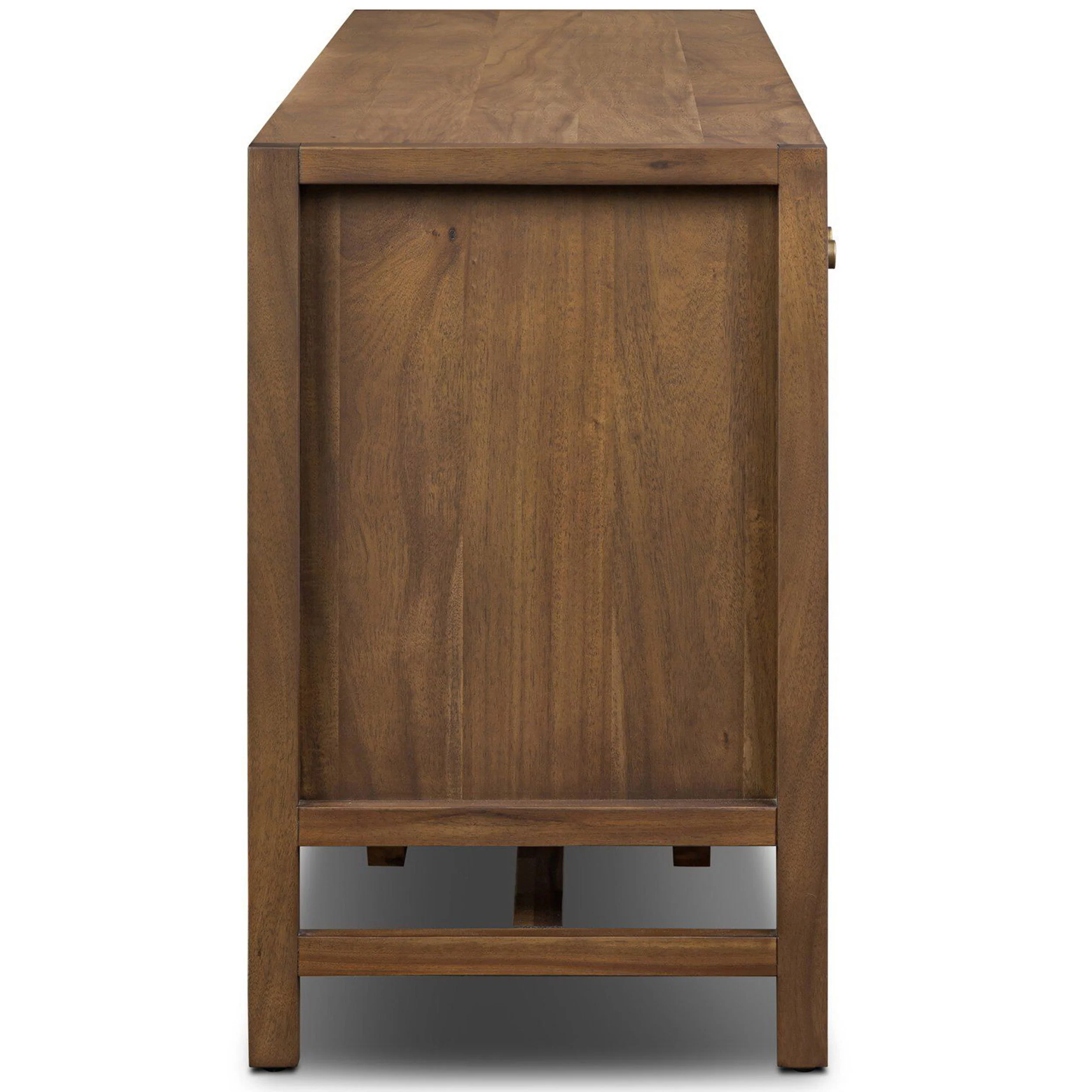 Sullivan Media Console, Saddle Tan by Four Hands - Image 3