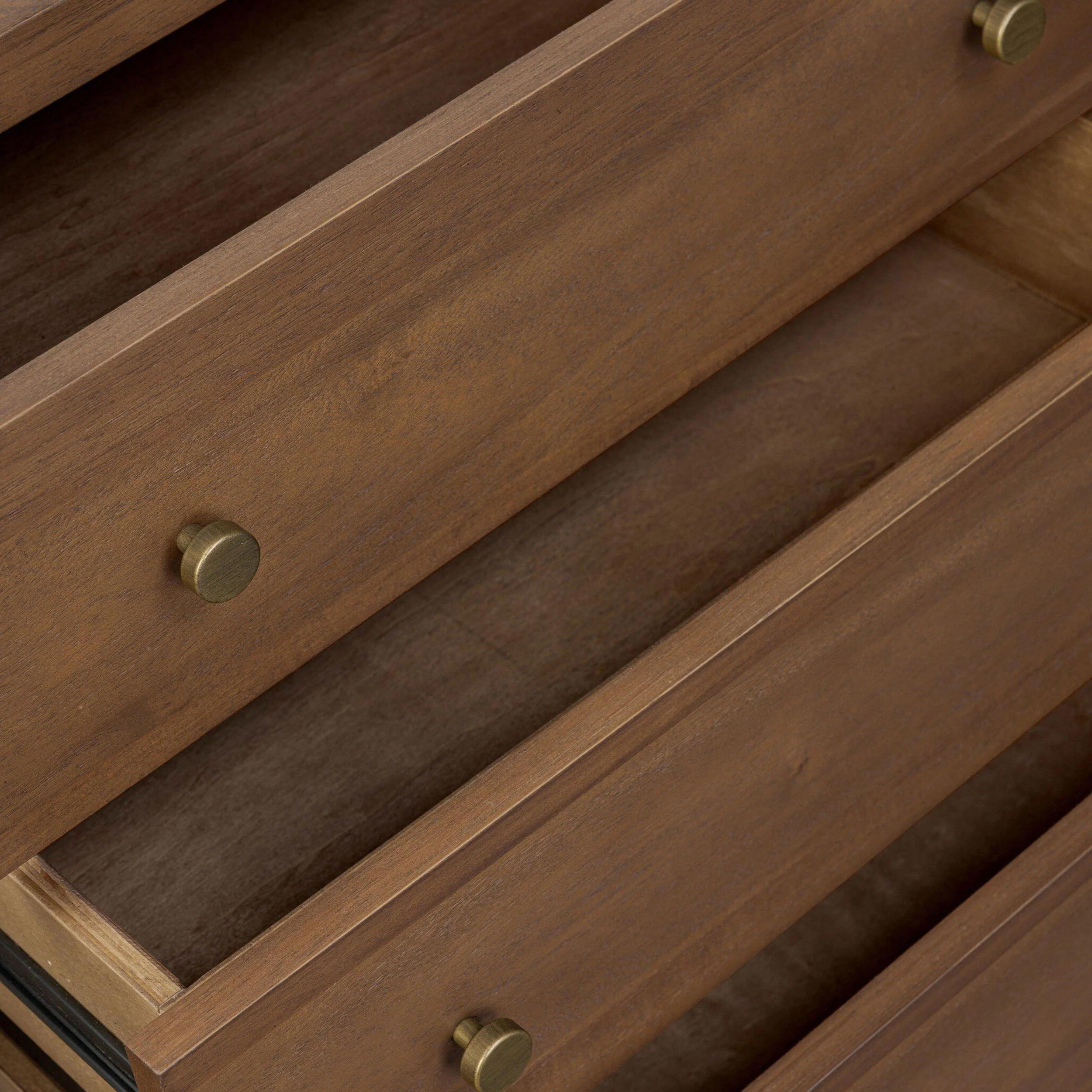 Sullivan Media Console, Saddle Tan by Four Hands - Image 5