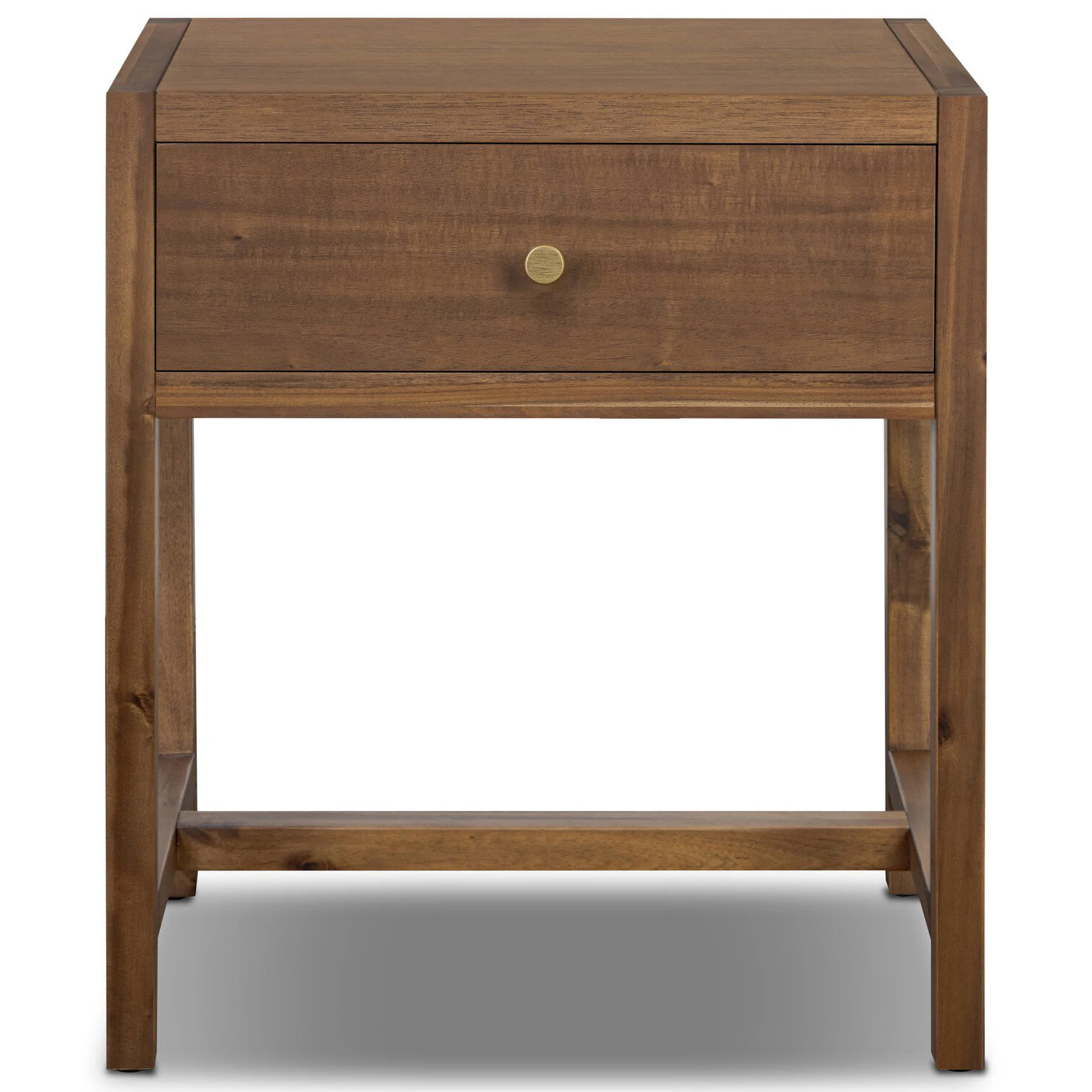 Sullivan Small Nightstand, Saddle Tan by Four Hands - Image 2