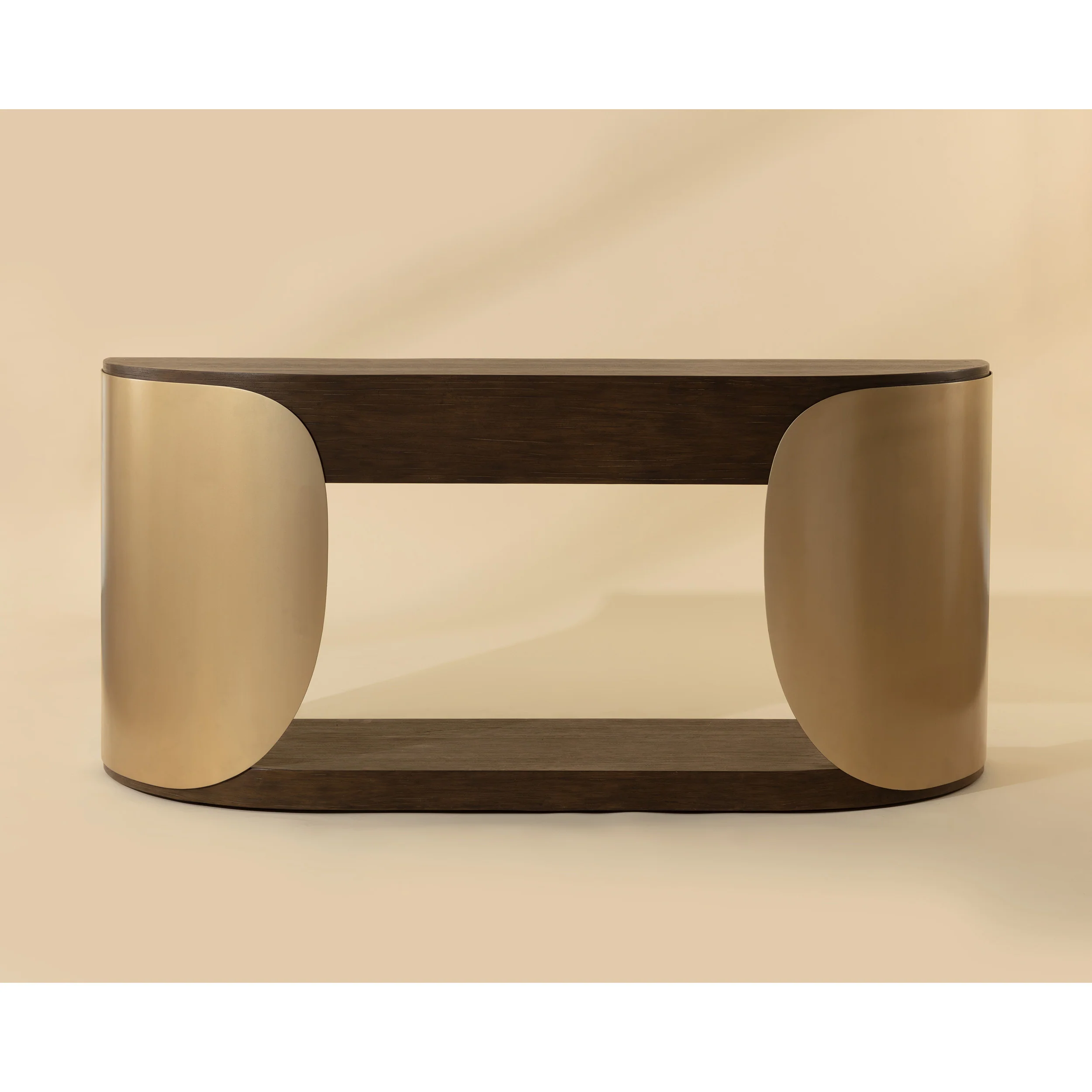 Sultana Console Table, Dark Brown - Image 4