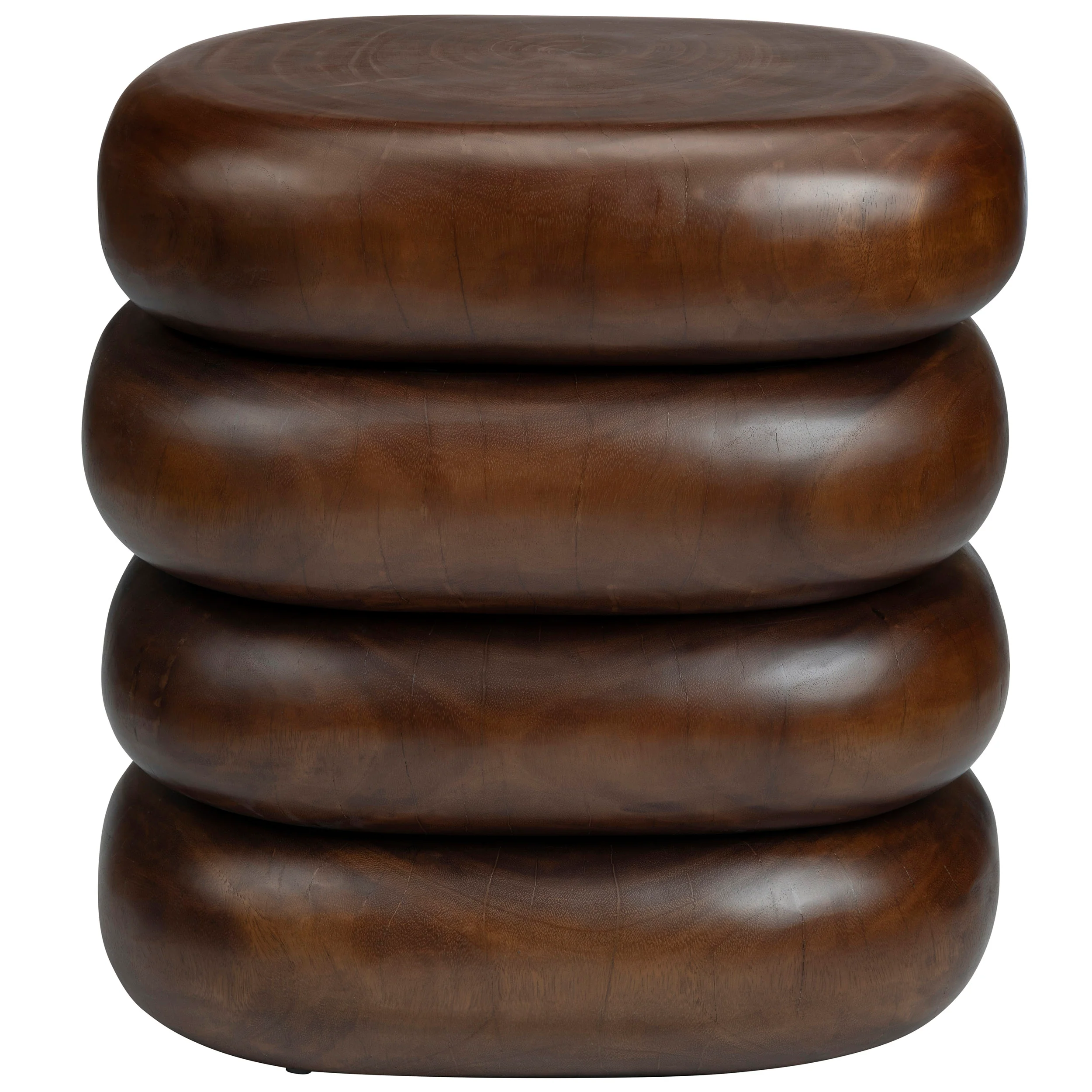 Sumatra Accent Table, Brown - Image 2