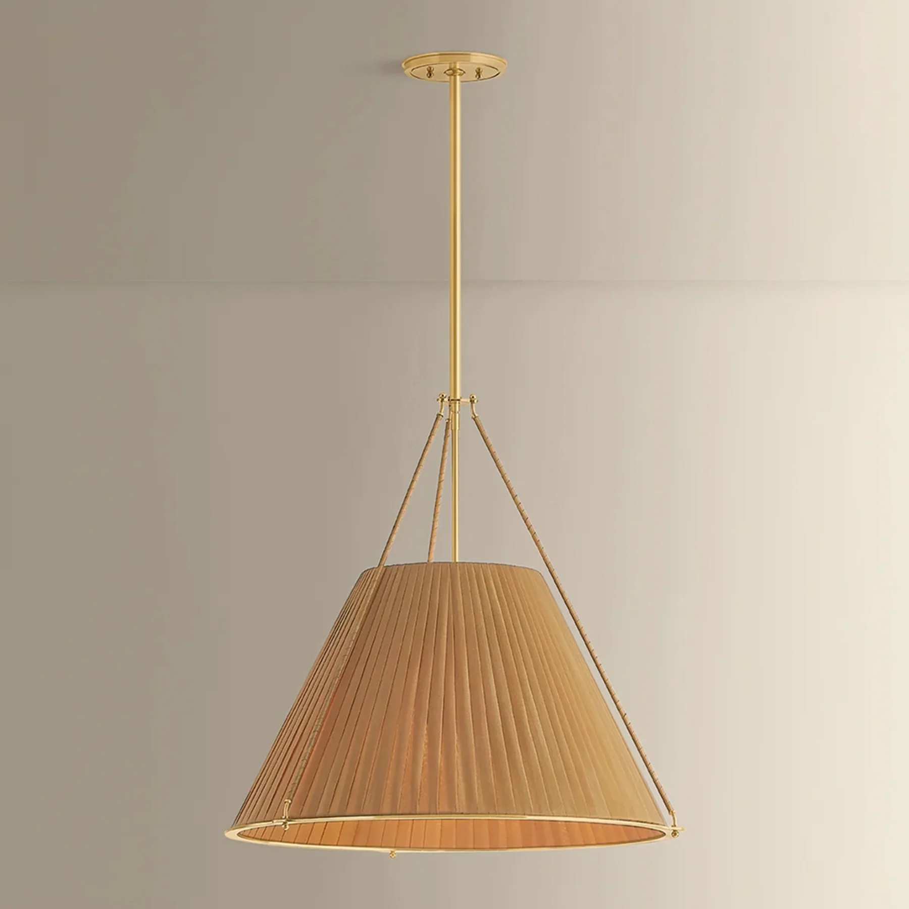 Sunside Pendant, Aged Brass - Image 12