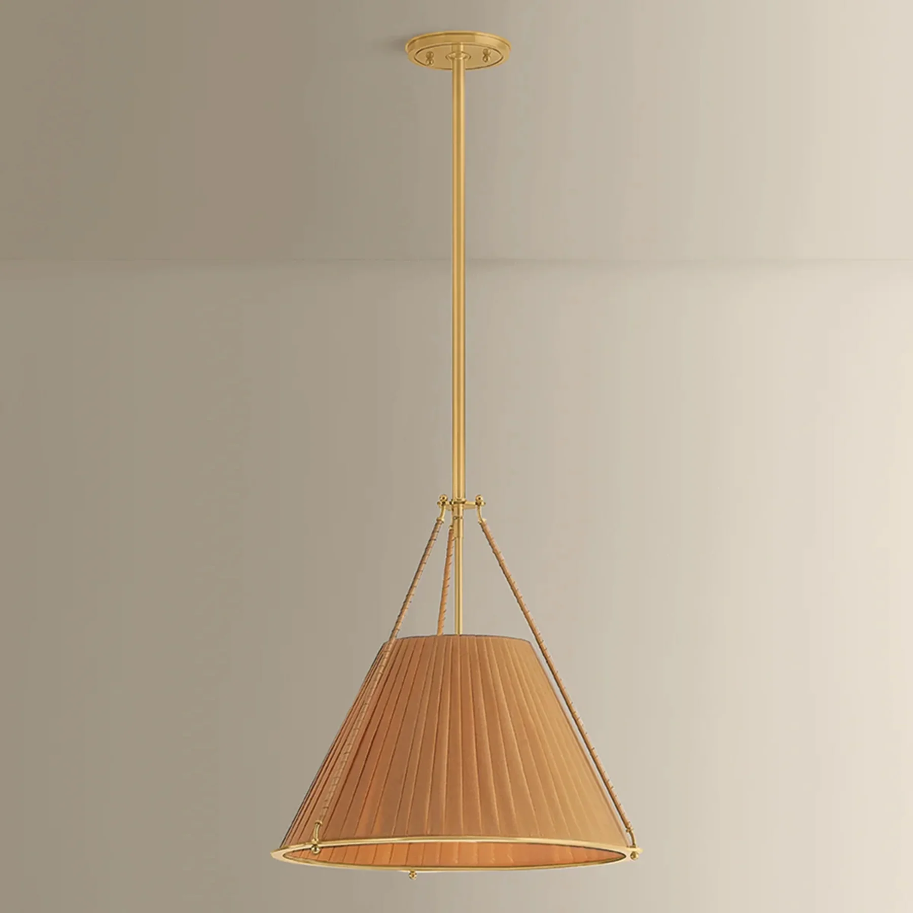 Sunside Pendant, Aged Brass - Image 5