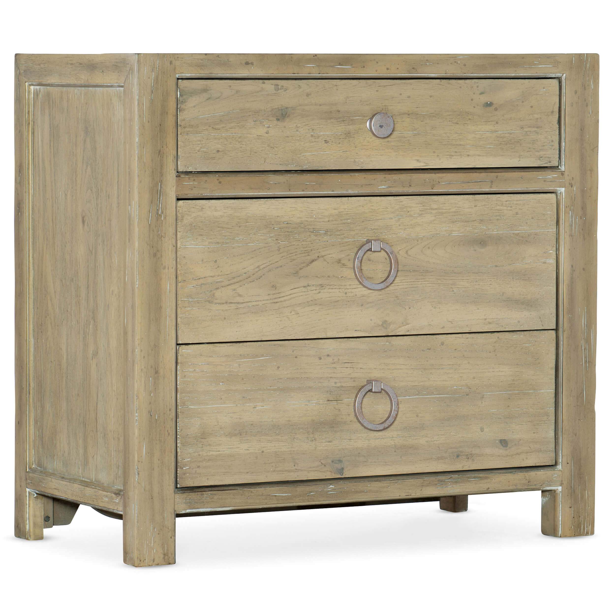 Surfrider 3 Drawer Nightstand