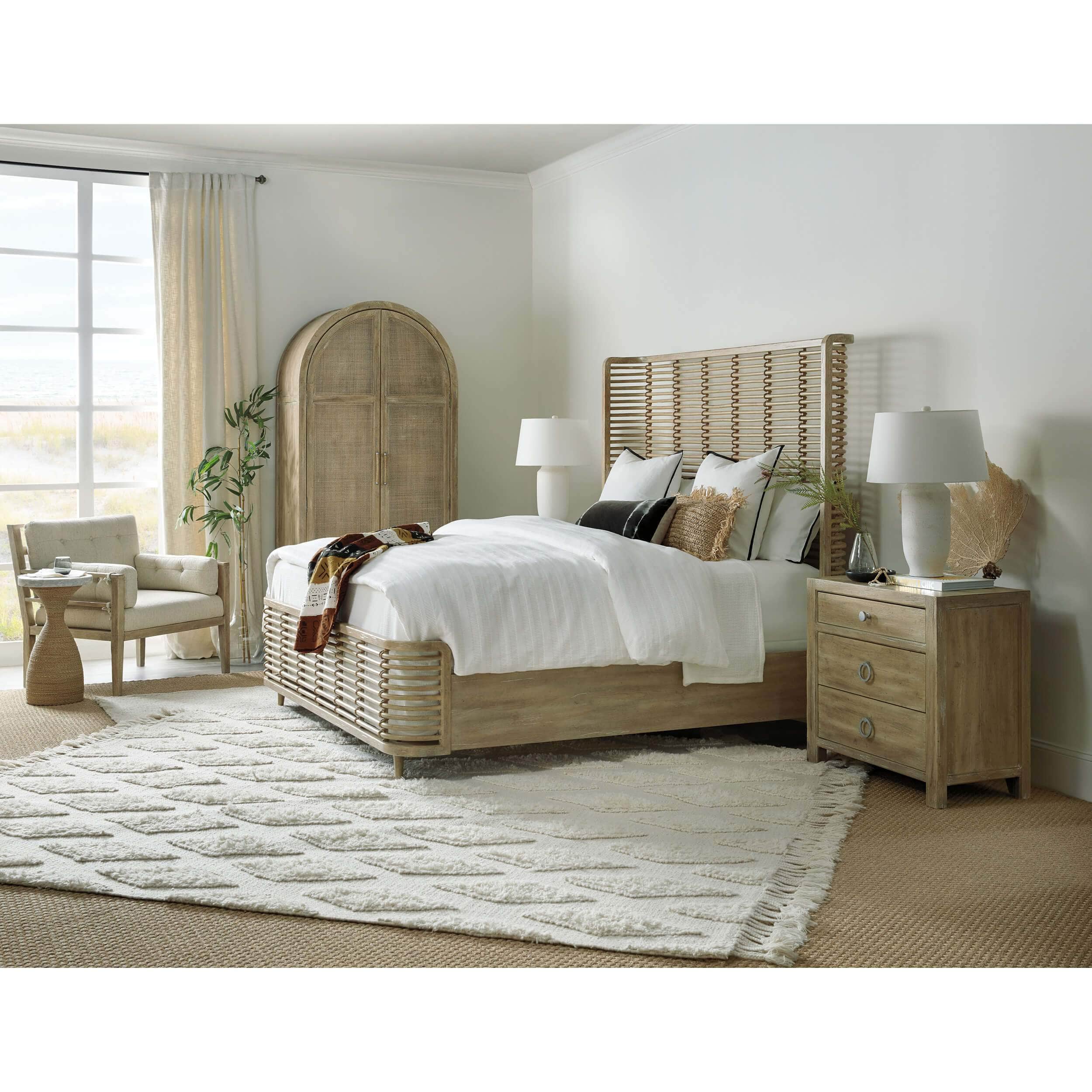 Surfrider Rattan Bed - Image 3